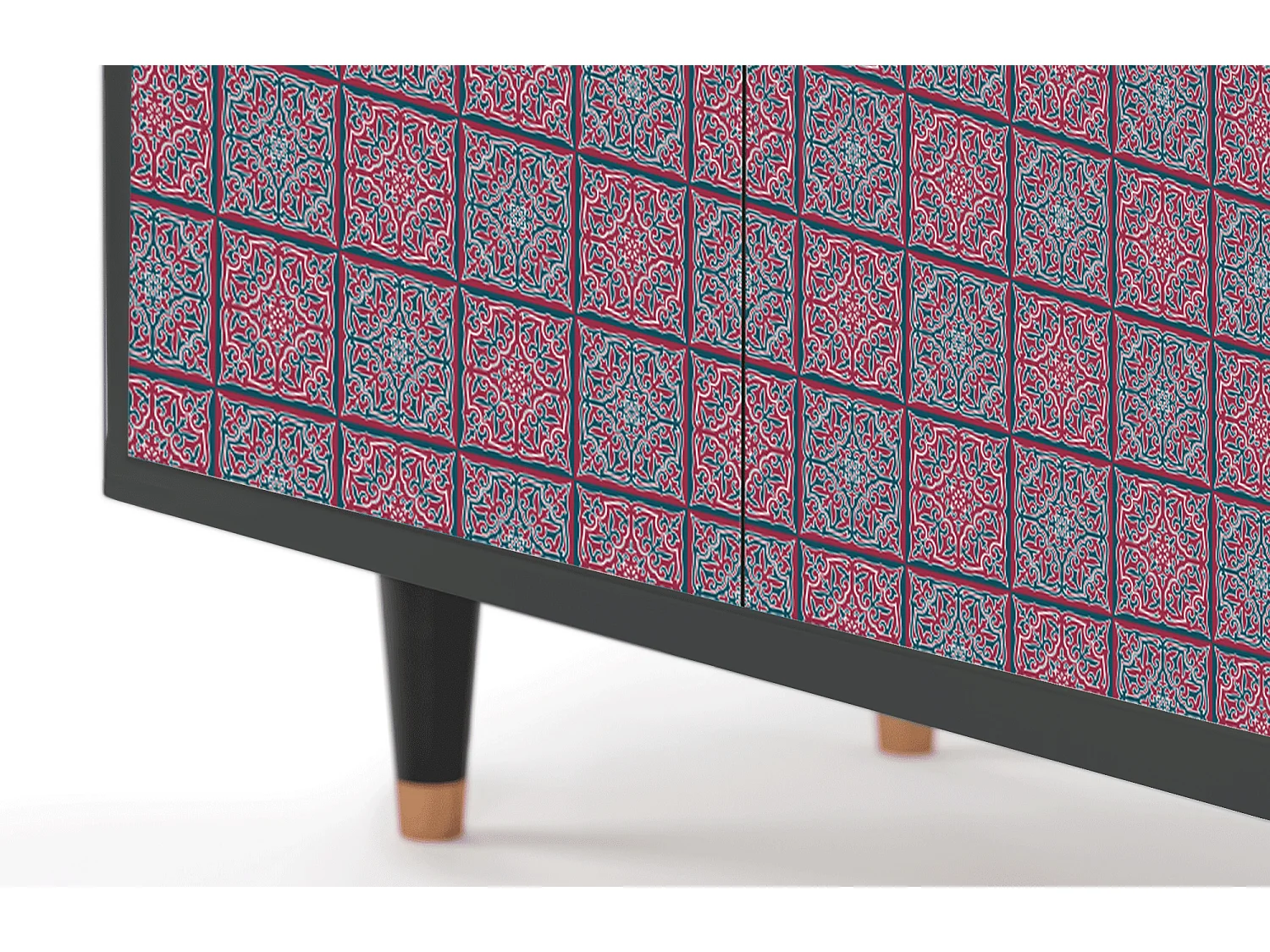 Buffet - 94x96x48 cm - BS3 - Riviera Mosaic, Anthracite