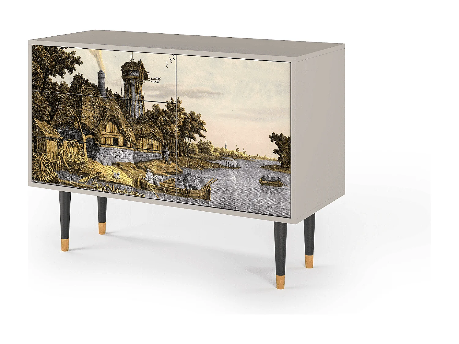 Buffet - 115х84х41 cm - S3 - Mill along a River, Sable