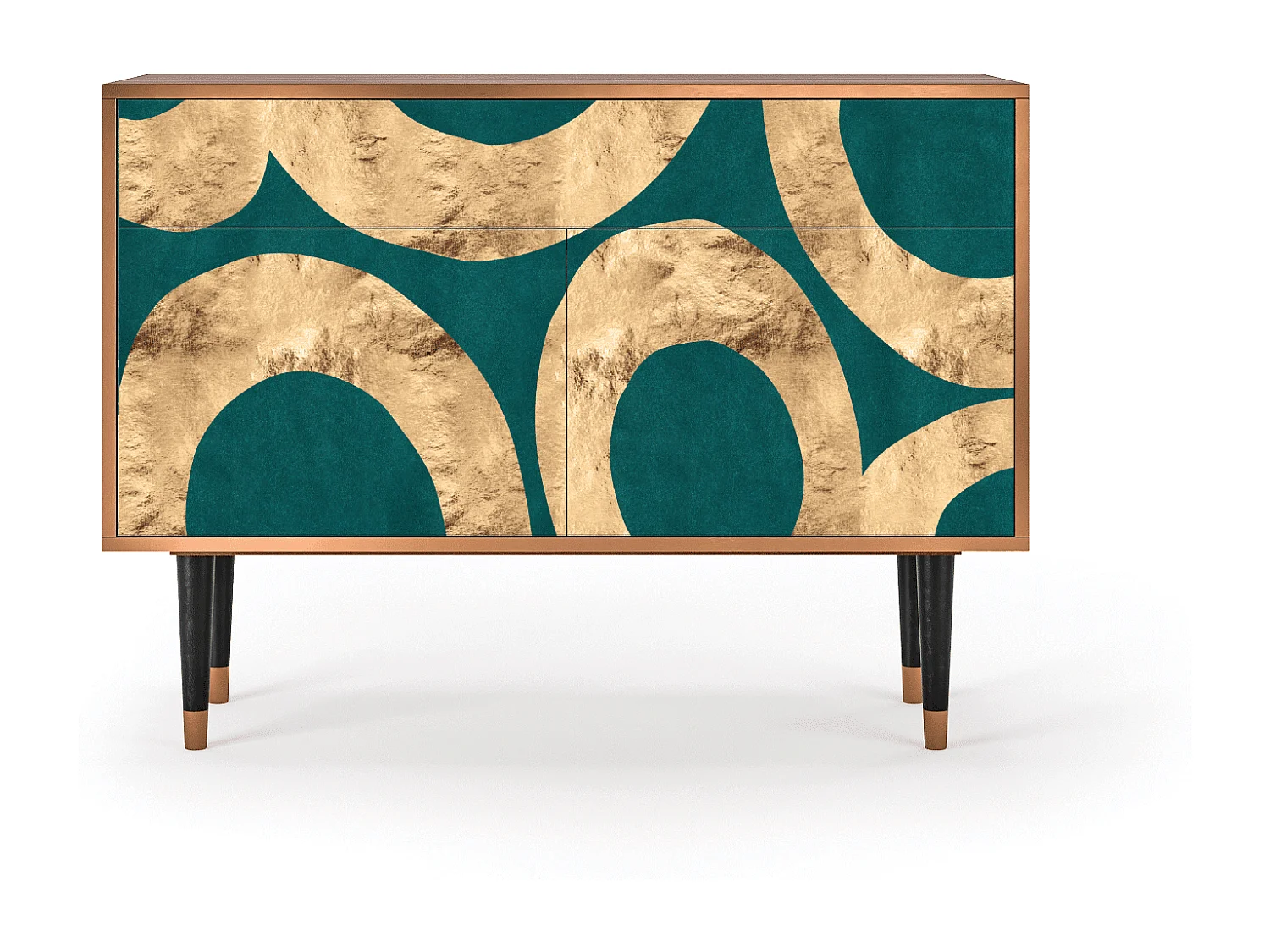 Aparador - 115x85x48 cm - BS4 - Zircon Sphere, Nogueira