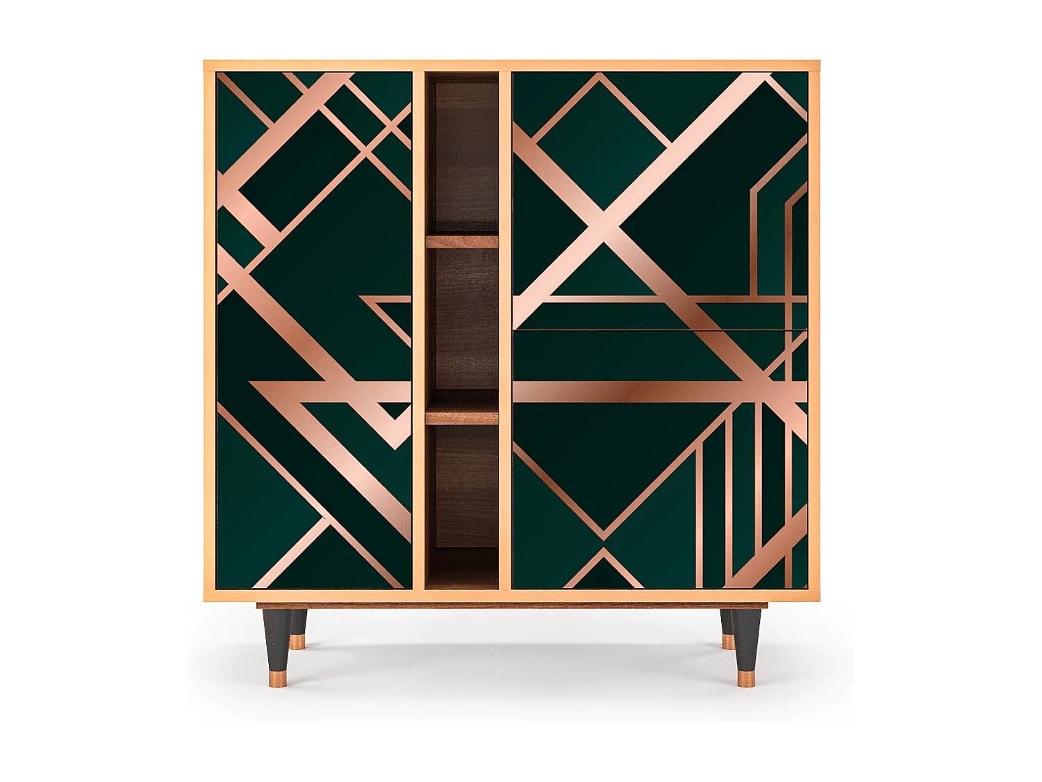 Buffet - 94х96х41 cm - BS5 - Emerald Gatsby, Noyer