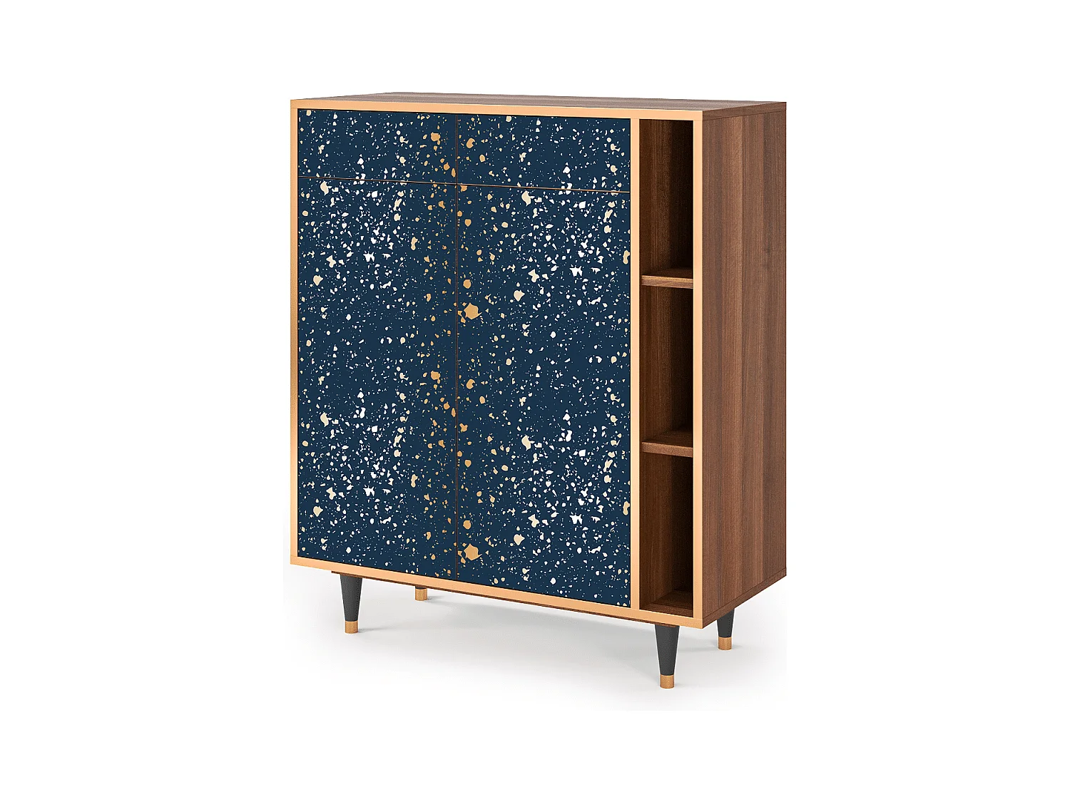 Credenza - 96х110х41 cm - BS6 - Starfall, Noce