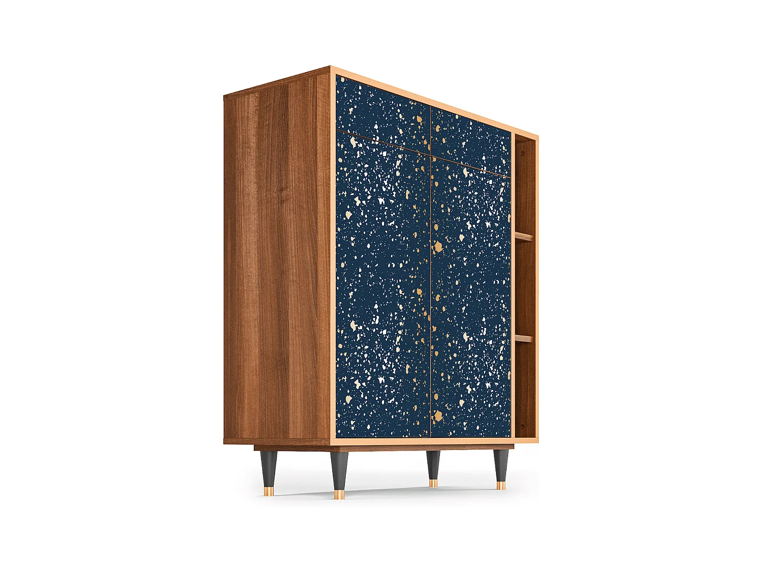 Credenza - 96х110х41 cm - BS6 - Starfall, Noce