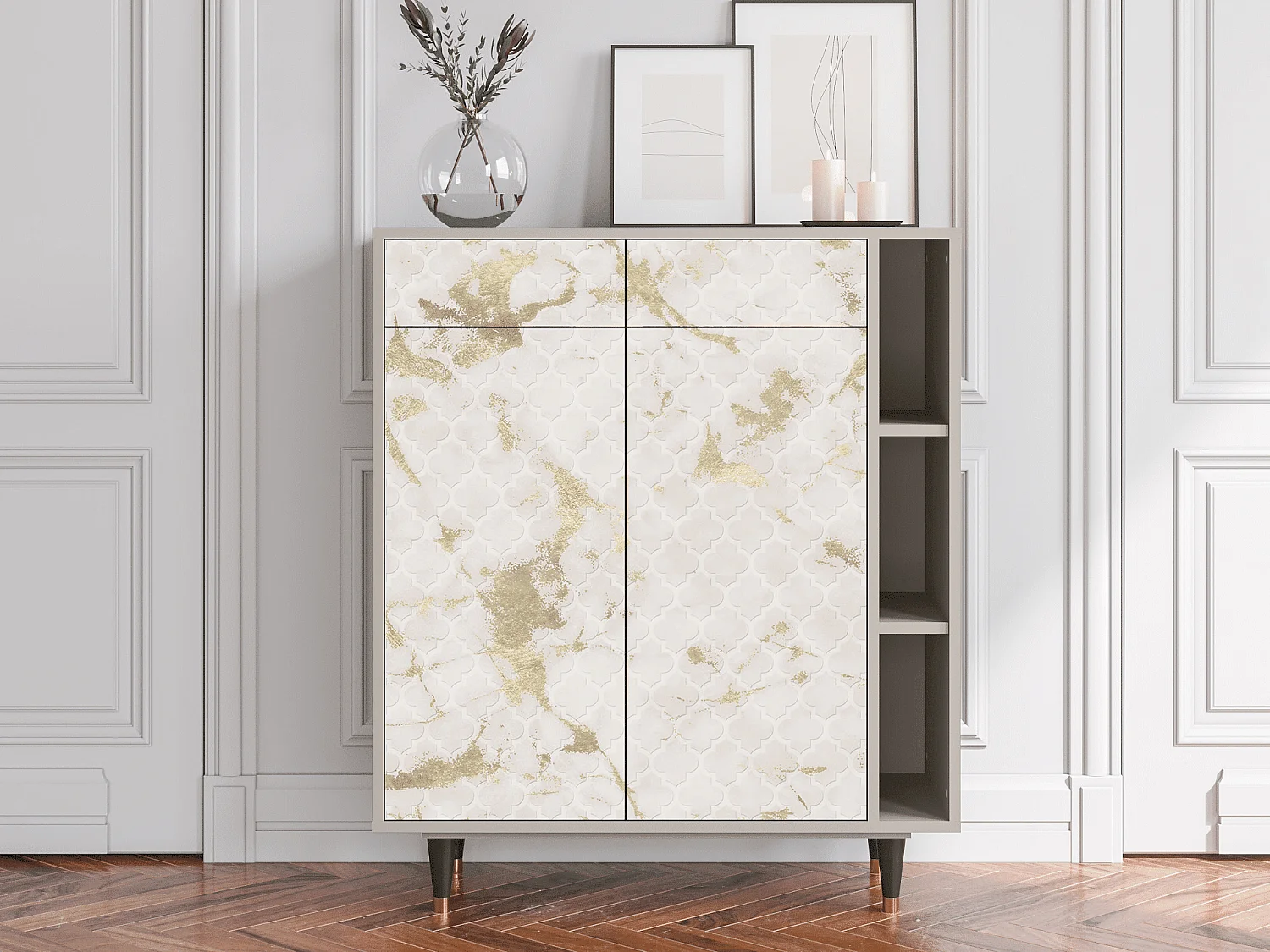 Aparador - 96х110х41 cm - BS6 - Sahara desert, Areia