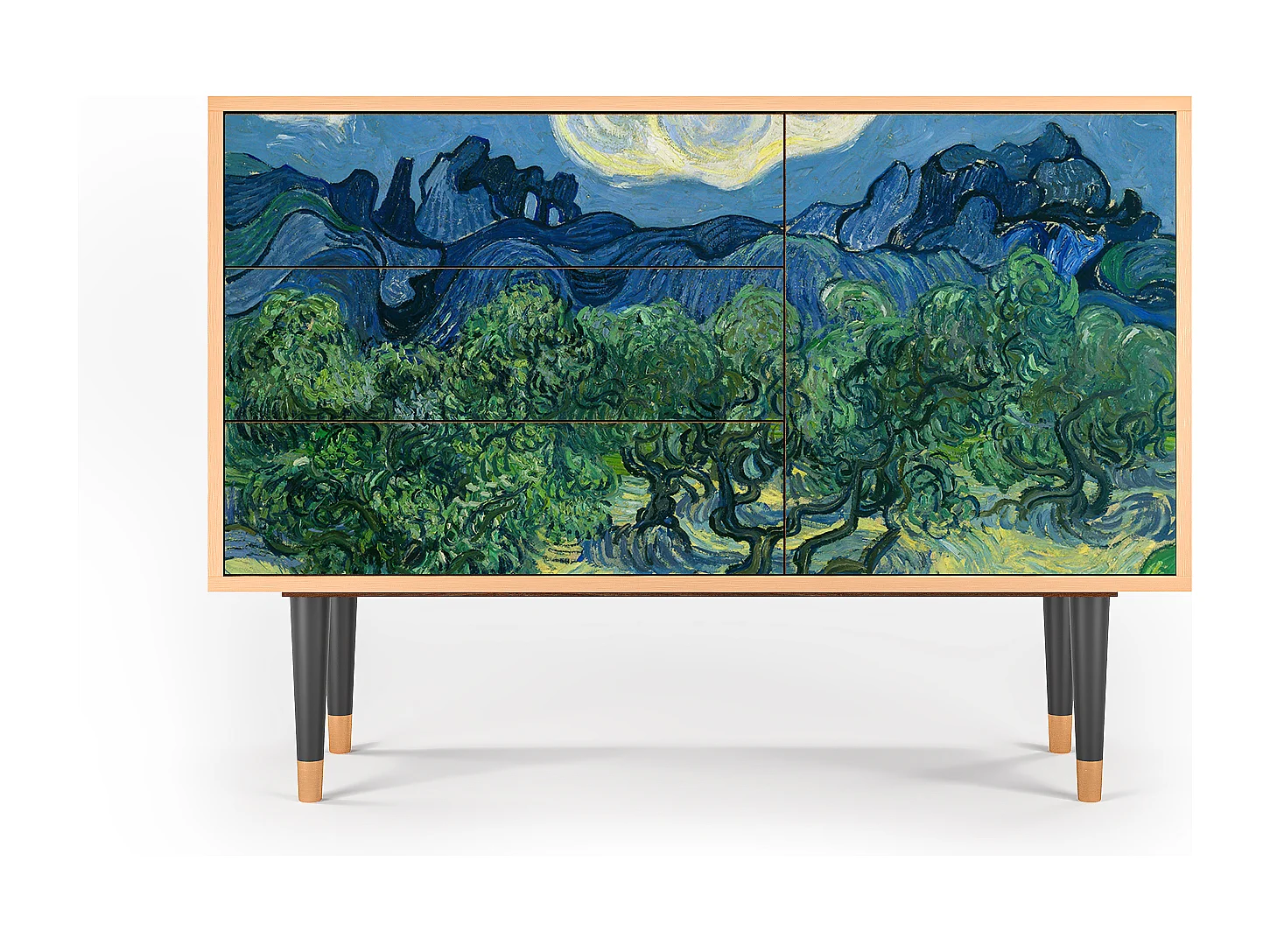 Credenza - 115х84х41 cm - S3 - The Oil Trees, Noce