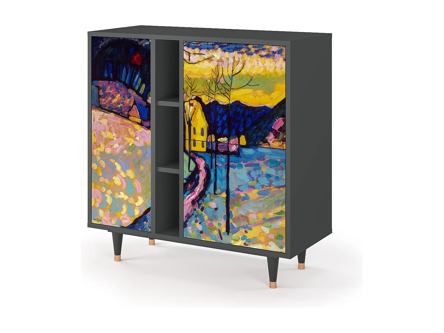 Buffet - 94х96х41 cm - BS5 - Winter Landscape, Anthracite