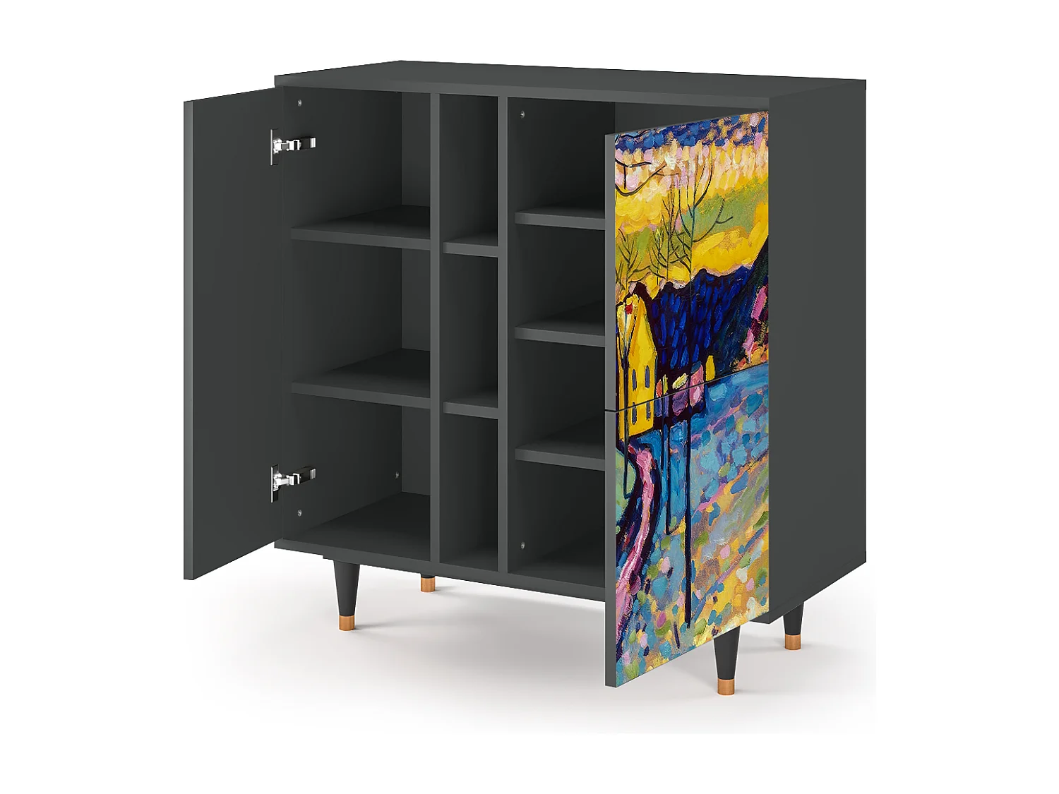 Buffet - 94х96х41 cm - BS5 - Winter Landscape, Anthracite