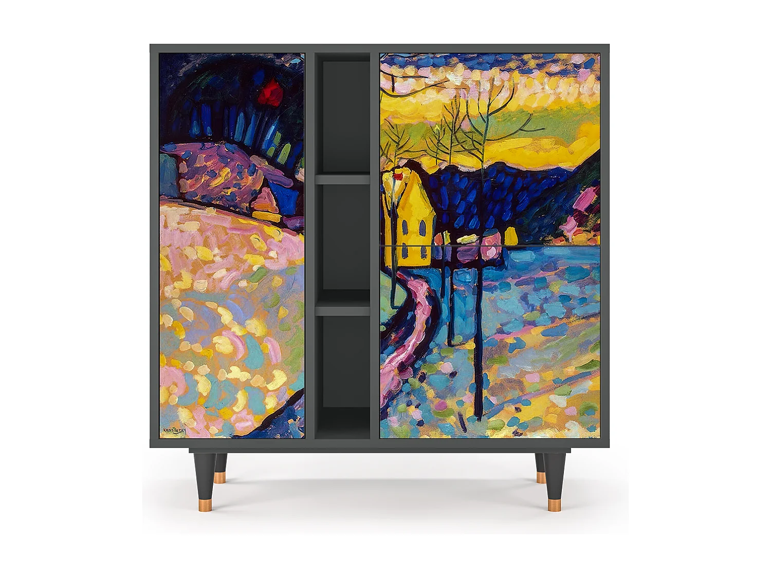 Buffet - 94х96х41 cm - BS5 - Winter Landscape, Anthracite