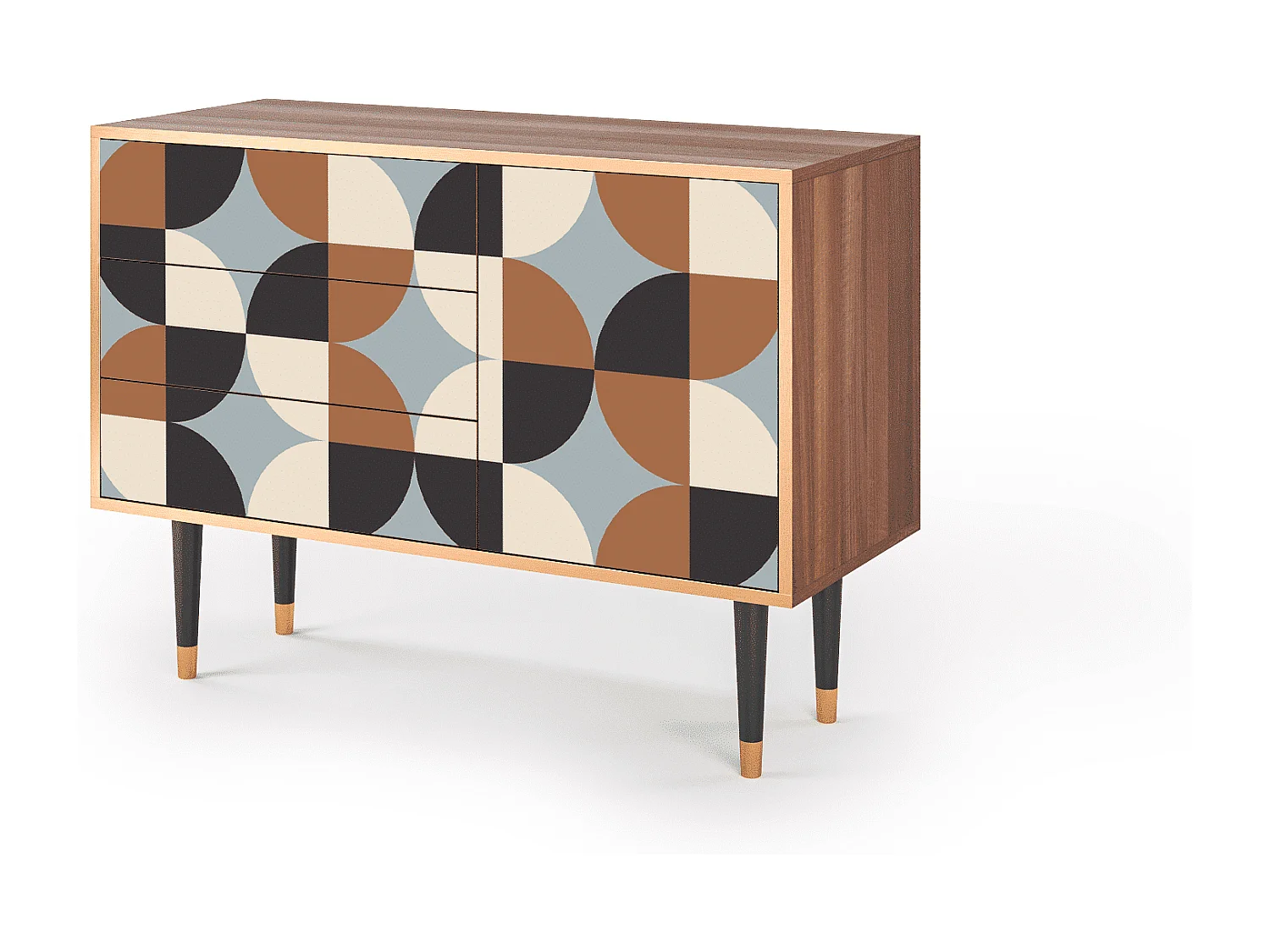 Aparador - 115х84х41 cm - S3 - Brown Sensation, Nogal