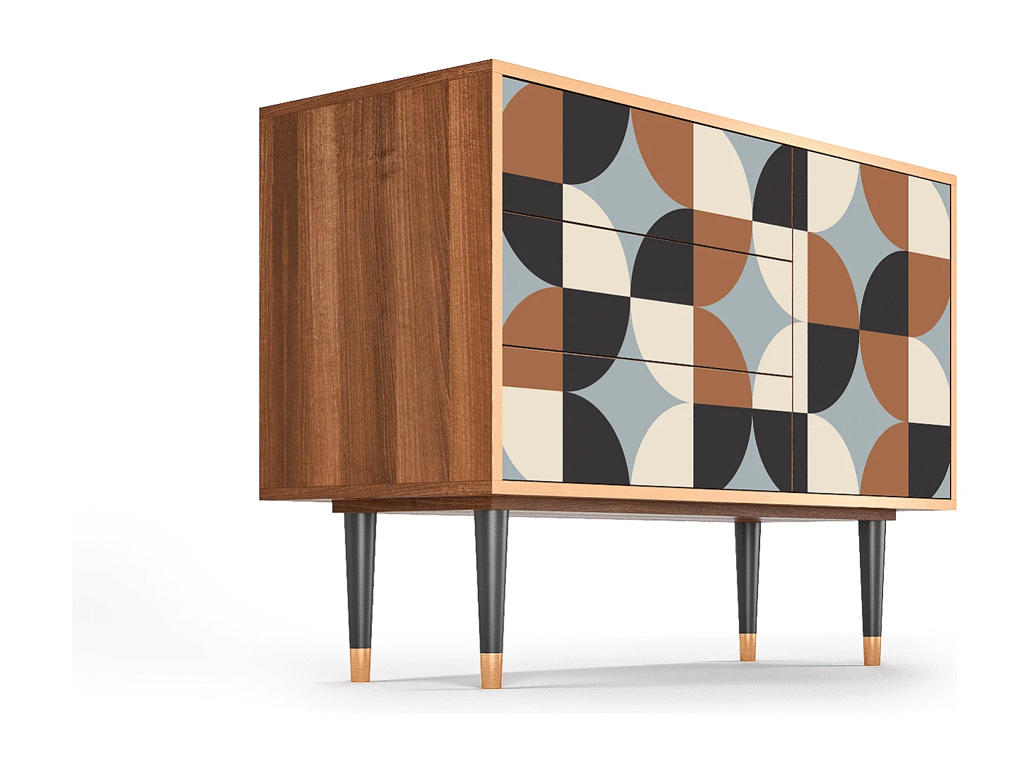 Aparador - 115х84х41 cm - S3 - Brown Sensation, Nogal