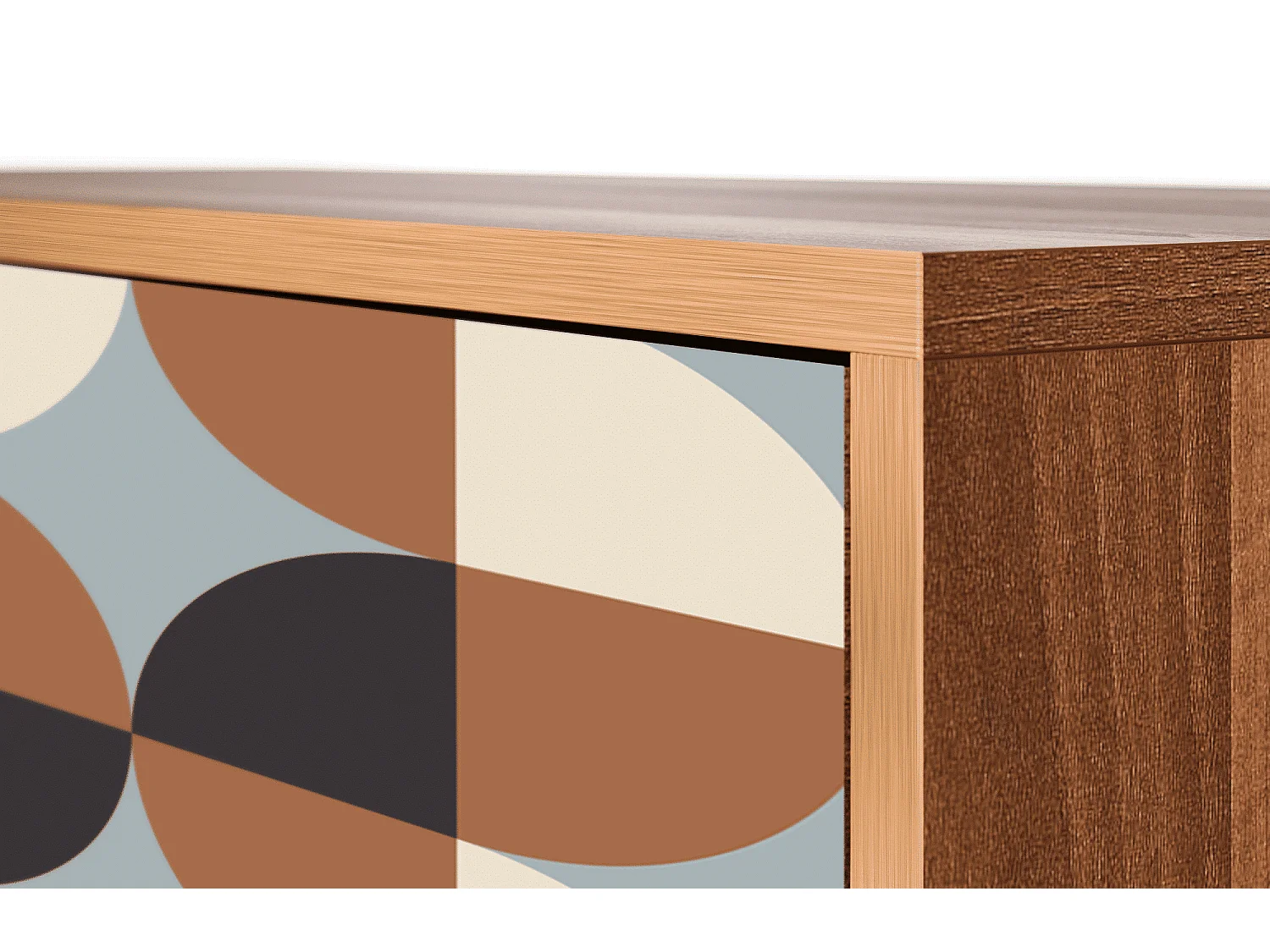 Aparador - 115х84х41 cm - S3 - Brown Sensation, Nogal