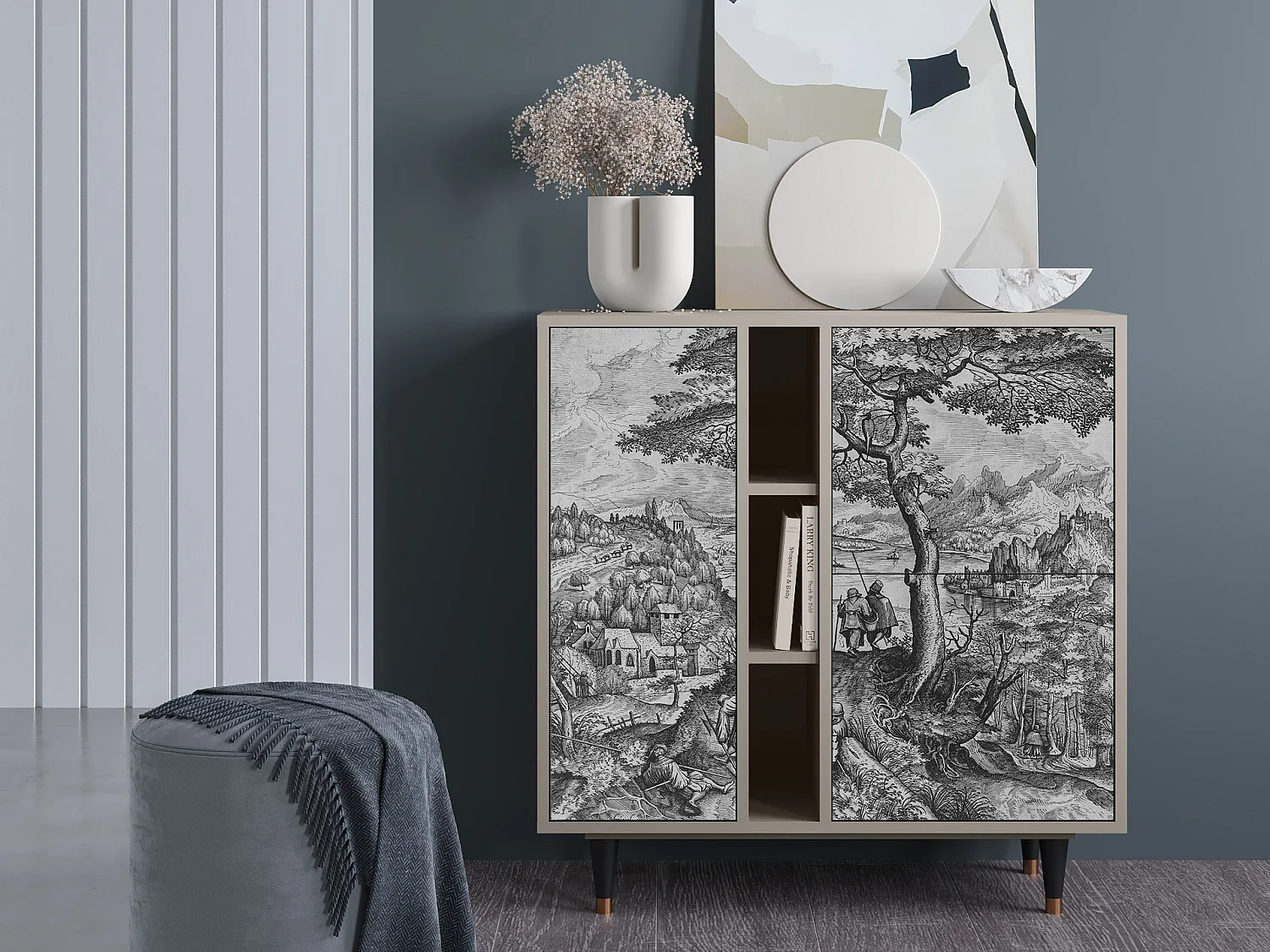 Sideboard - 94х96х41 cm - BS5 - Milites Requiescentes, Sand