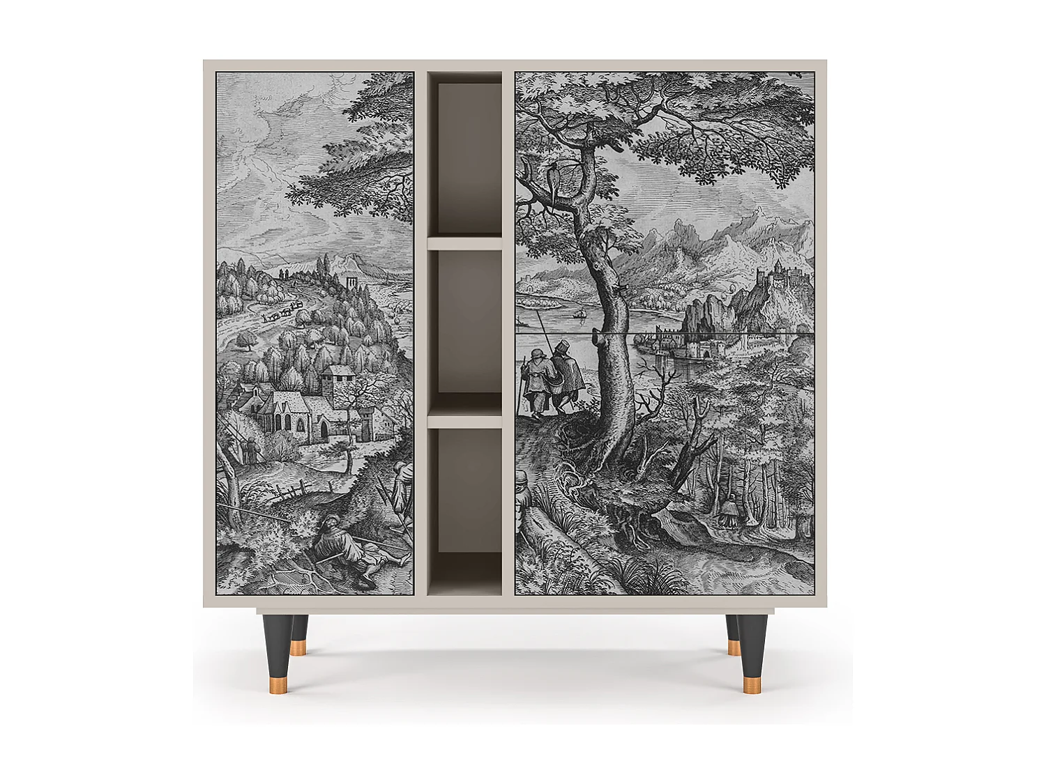 Buffet - 94х96х41 cm - BS5 - Milites Requiescentes, Sable