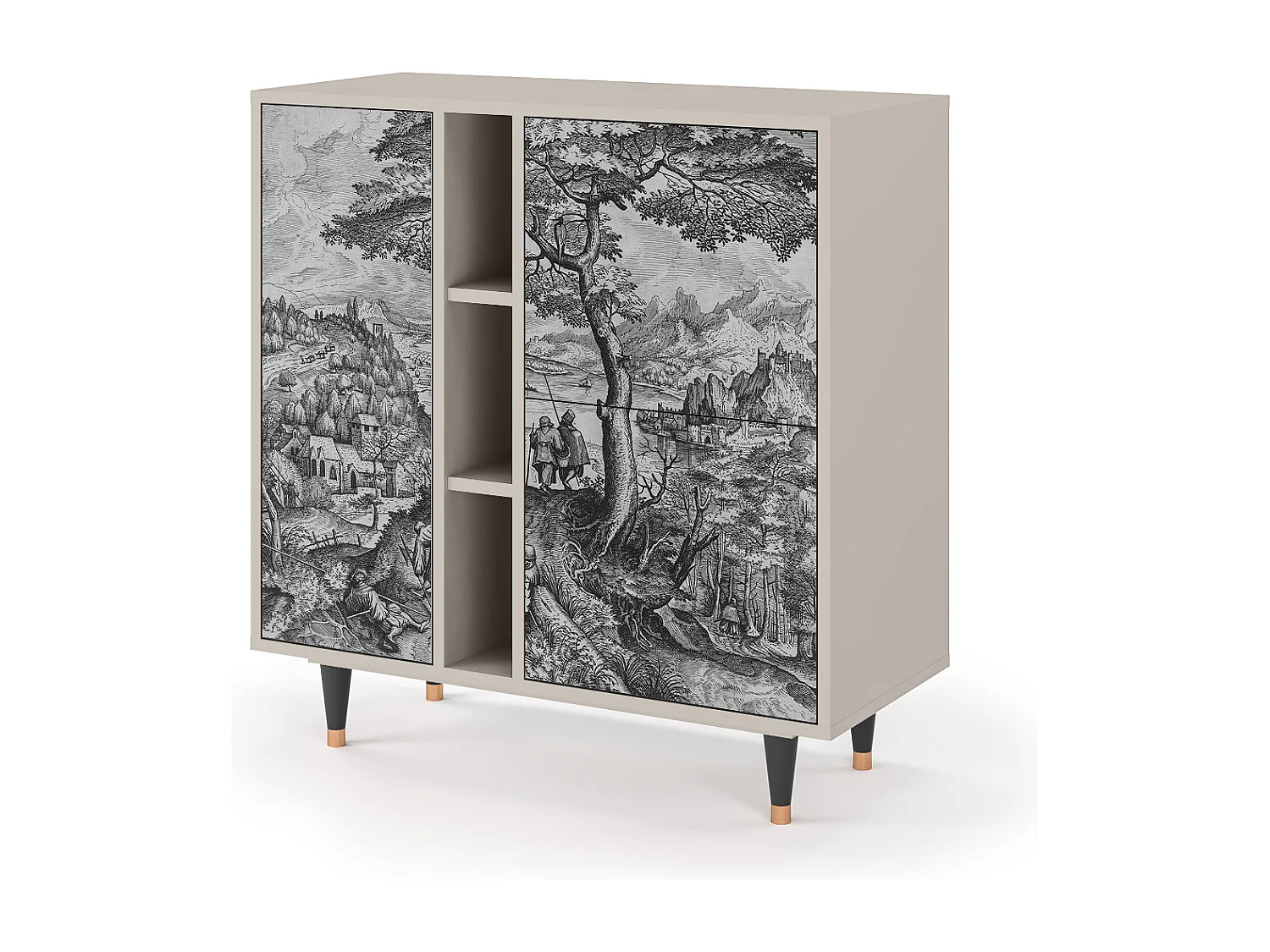 Buffet - 94х96х41 cm - BS5 - Milites Requiescentes, Sable