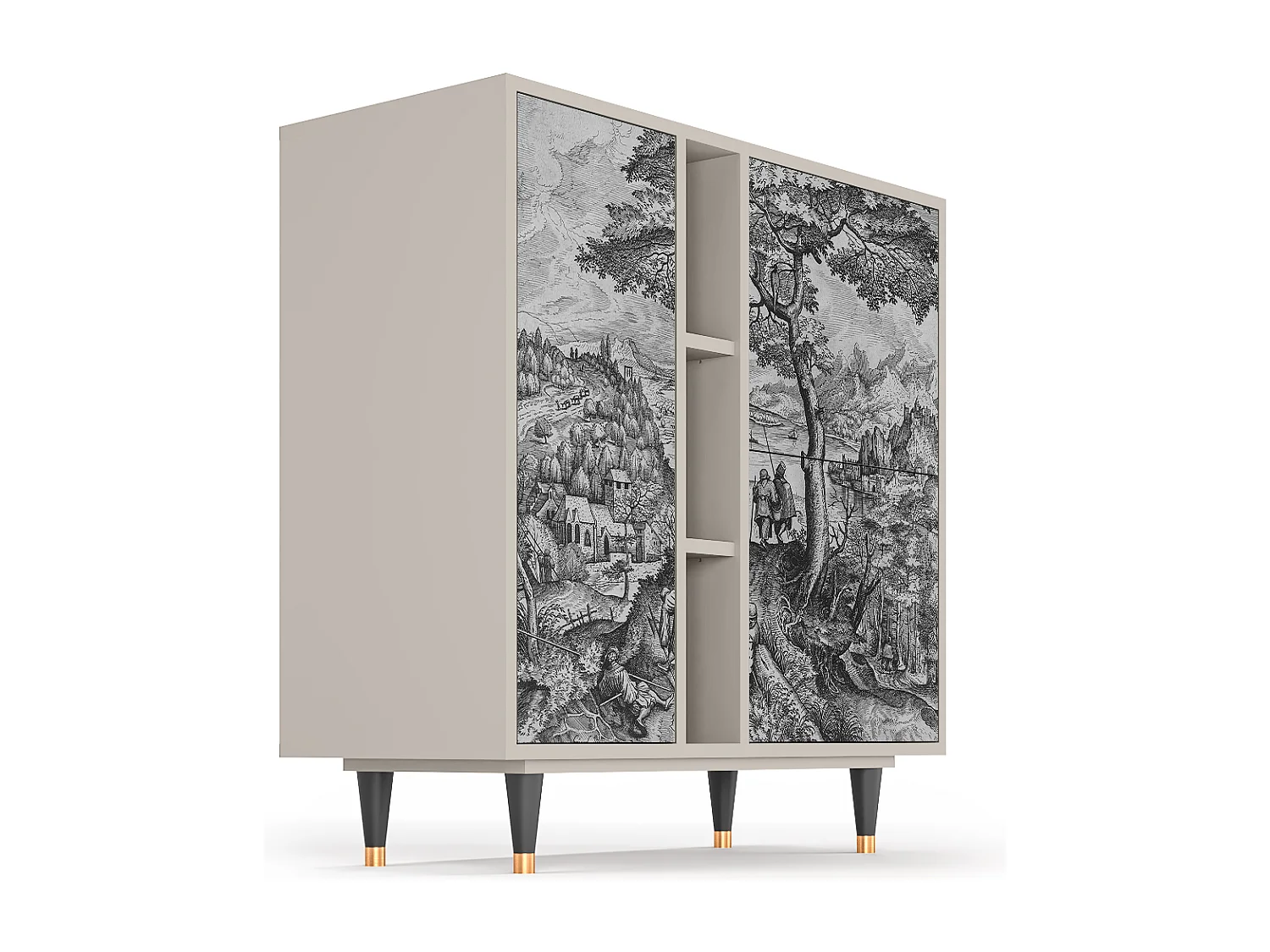 Buffet - 94х96х41 cm - BS5 - Milites Requiescentes, Sable