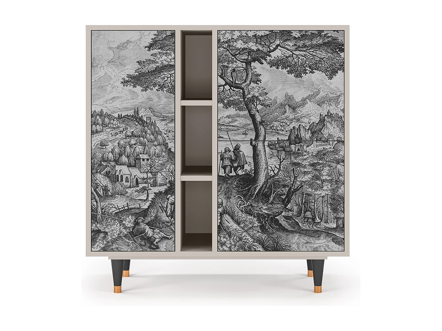 Buffet - 94х96х41 cm - BS5 - Milites Requiescentes, Sable