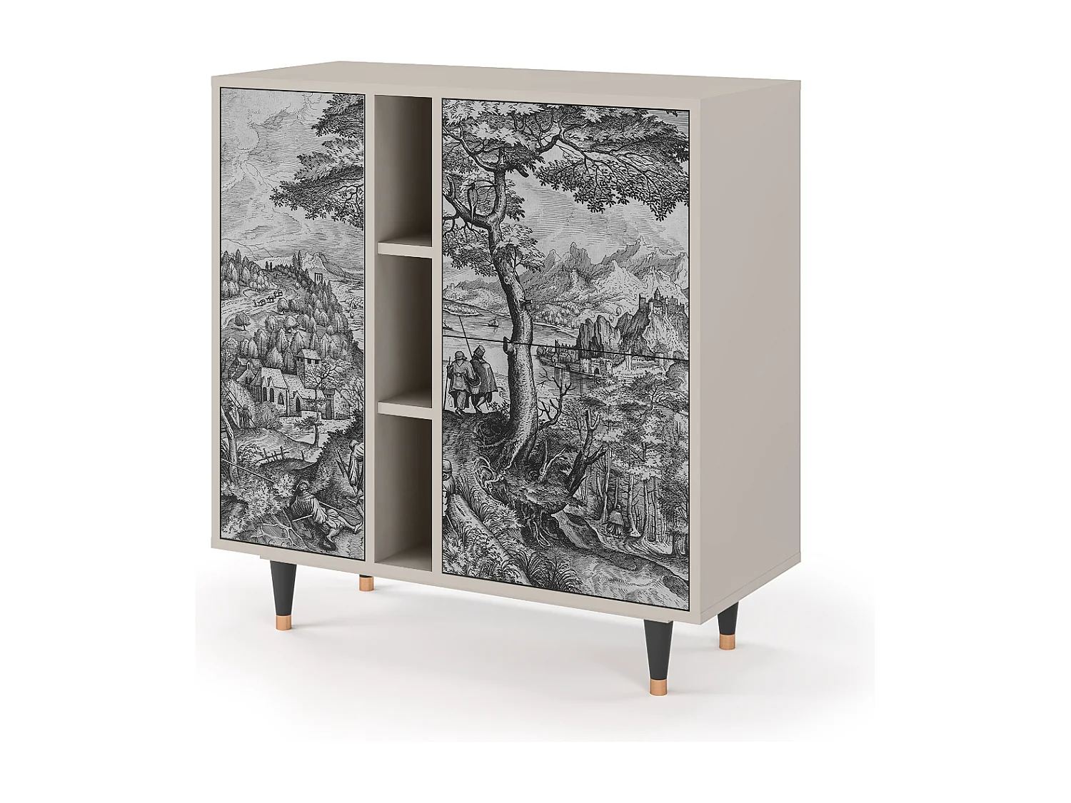 Buffet - 94х96х41 cm - BS5 - Milites Requiescentes, Sable