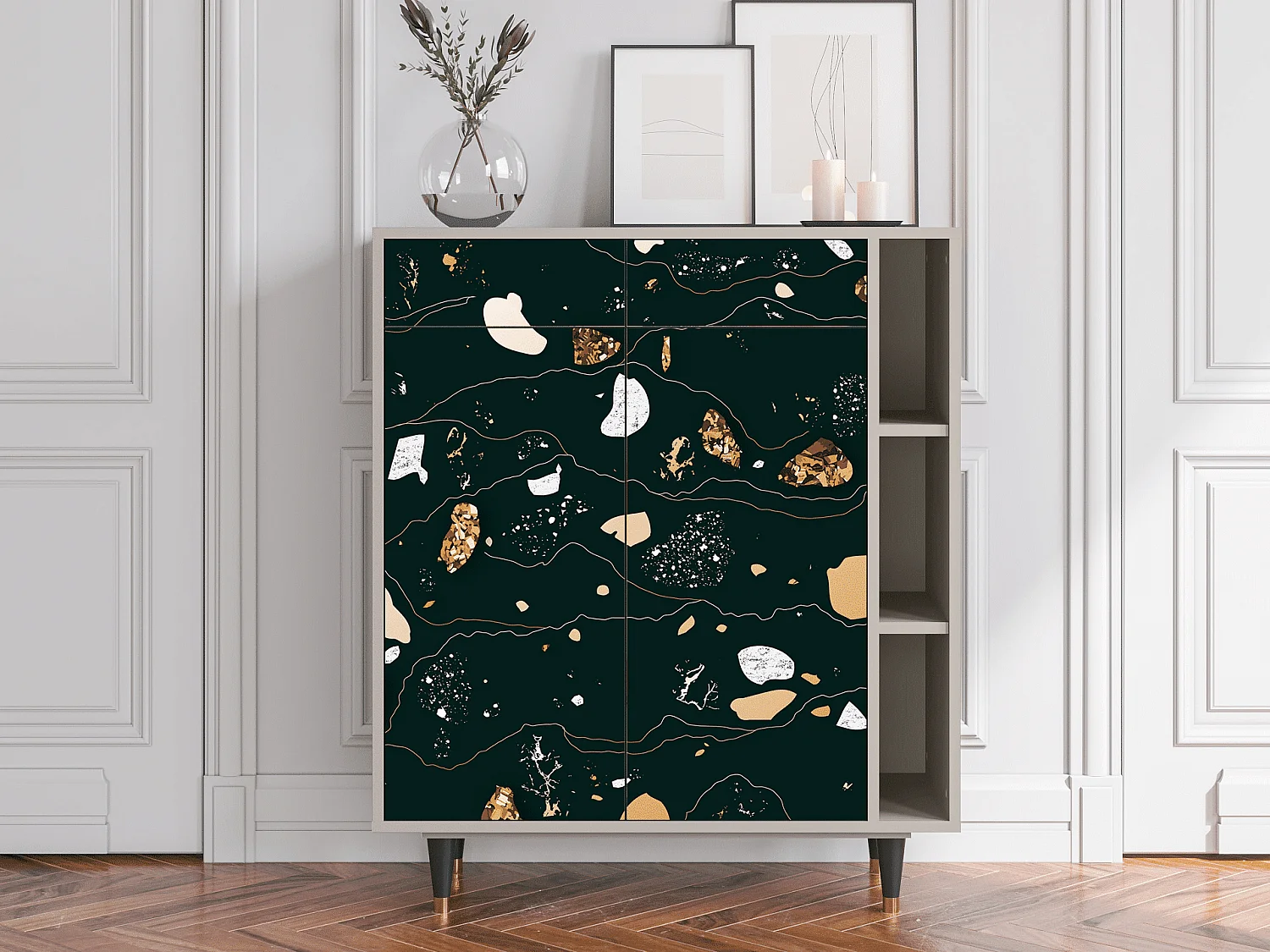 Sideboard - 96х110х41 cm - BS6 - Space Rocks, Sand