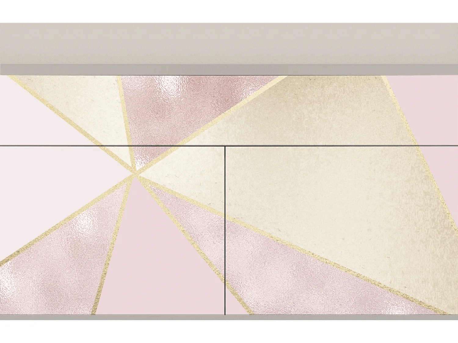 Kredens - 115x85x48 cm - BS4 - Cosmopolitan Diva, Piaskowy