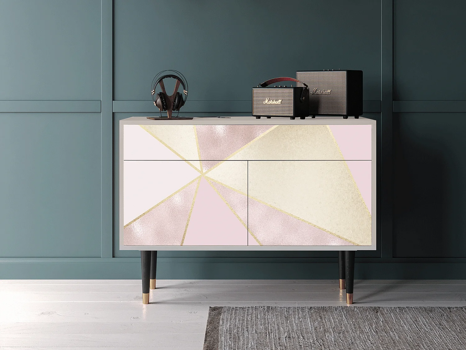 Buffet - 115x85x48 cm - BS4 - Cosmopolitan Diva, Sable