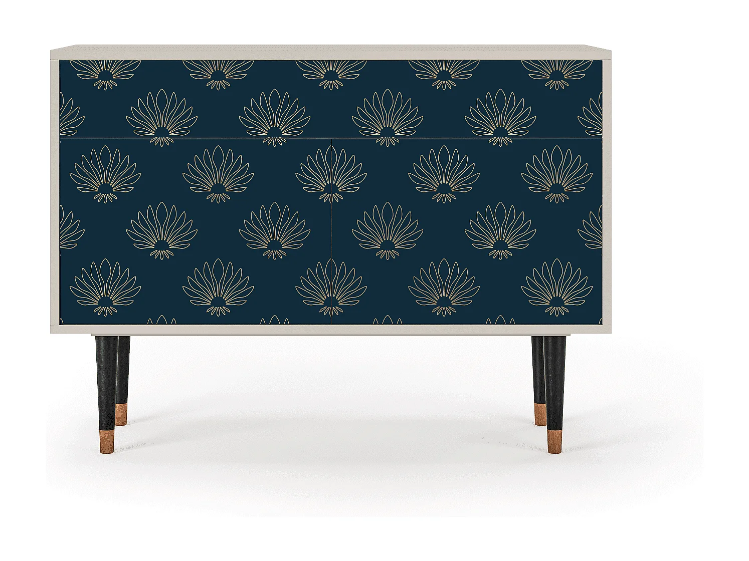 Buffet - 115x85x48 cm - BS4 - Blue Lotus, Sable