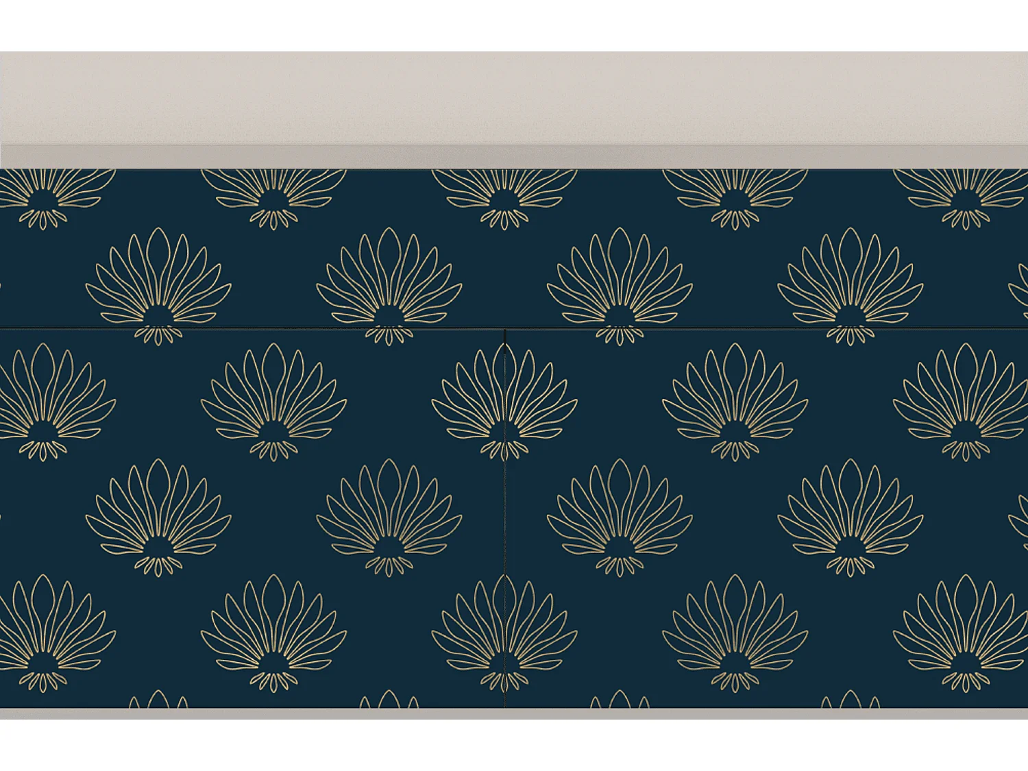 Buffet - 115x85x48 cm - BS4 - Blue Lotus, Sable