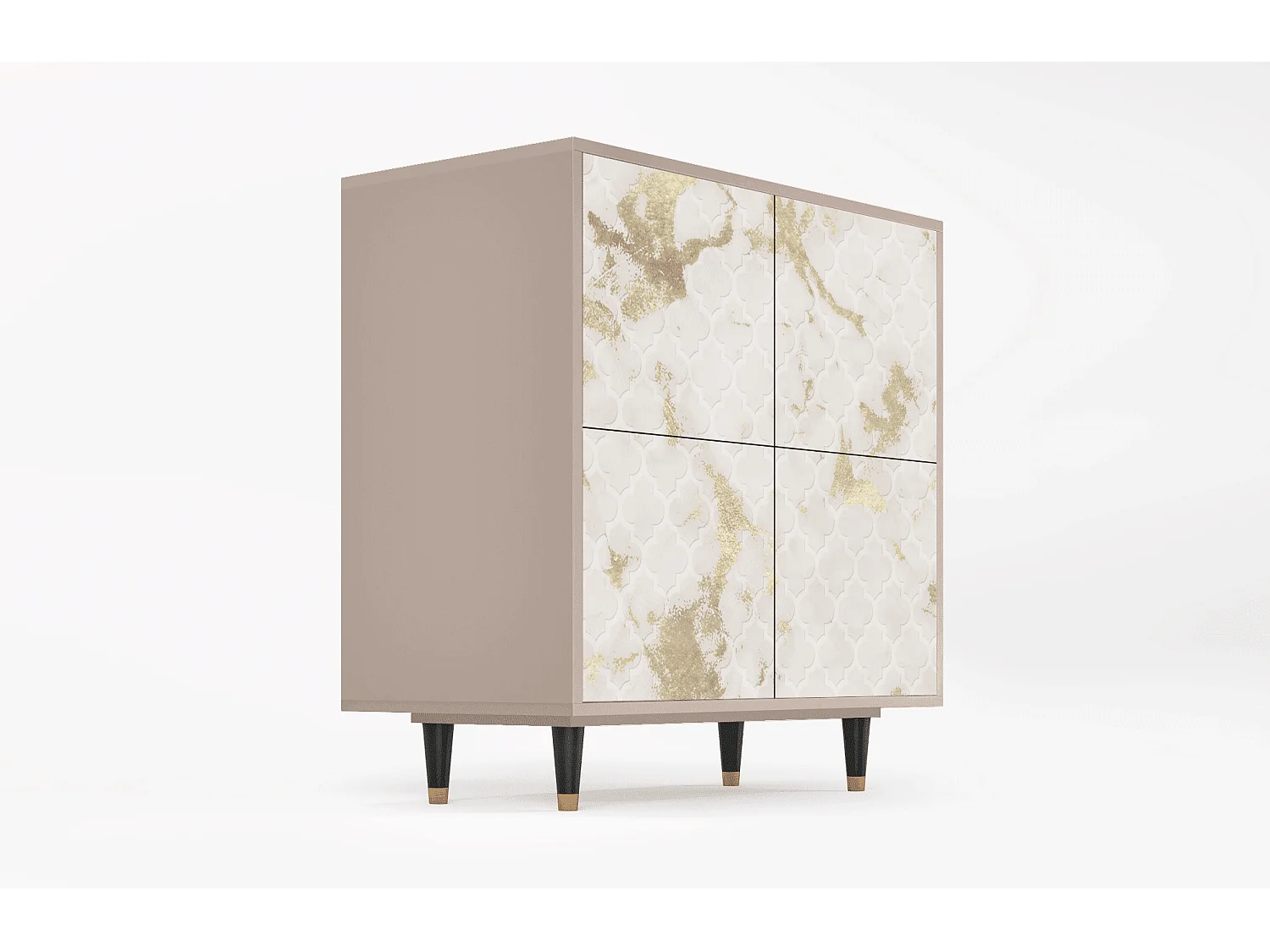 Dressoir - 94x96x48 cm - BS3 - Sahara desert, Latte