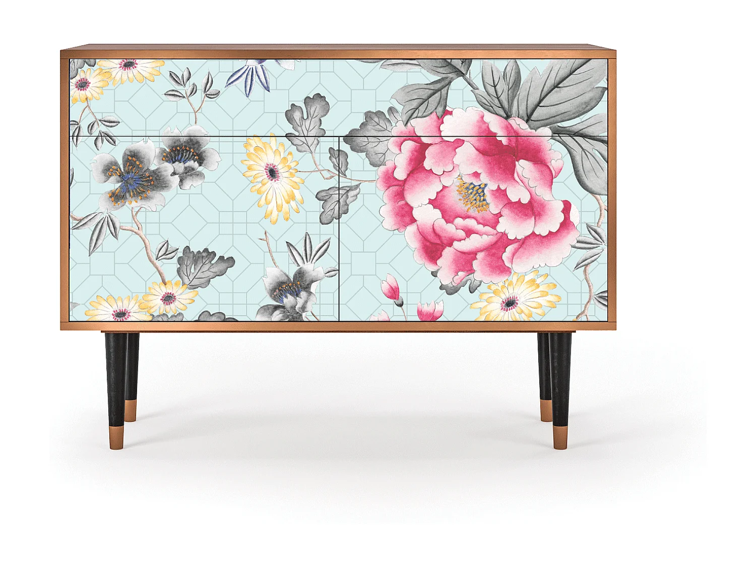 Credenza - 115x85x48 cm - BS4 - Sky Garden, Noce