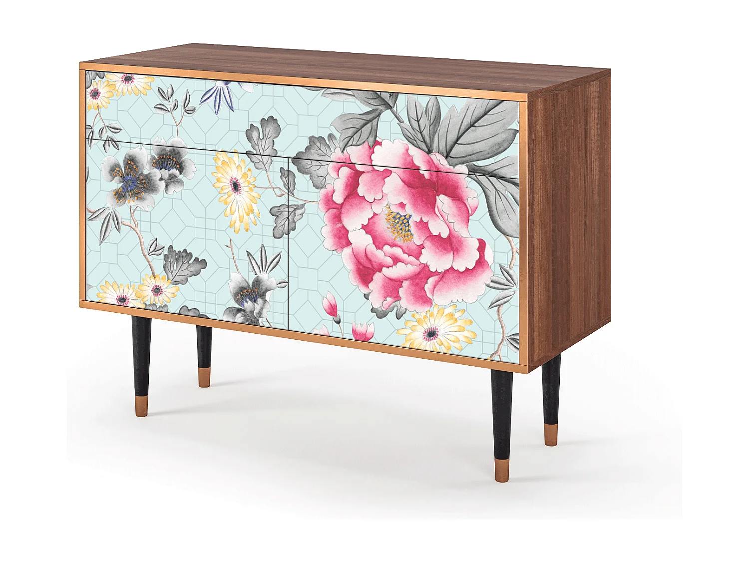 Credenza - 115x85x48 cm - BS4 - Sky Garden, Noce