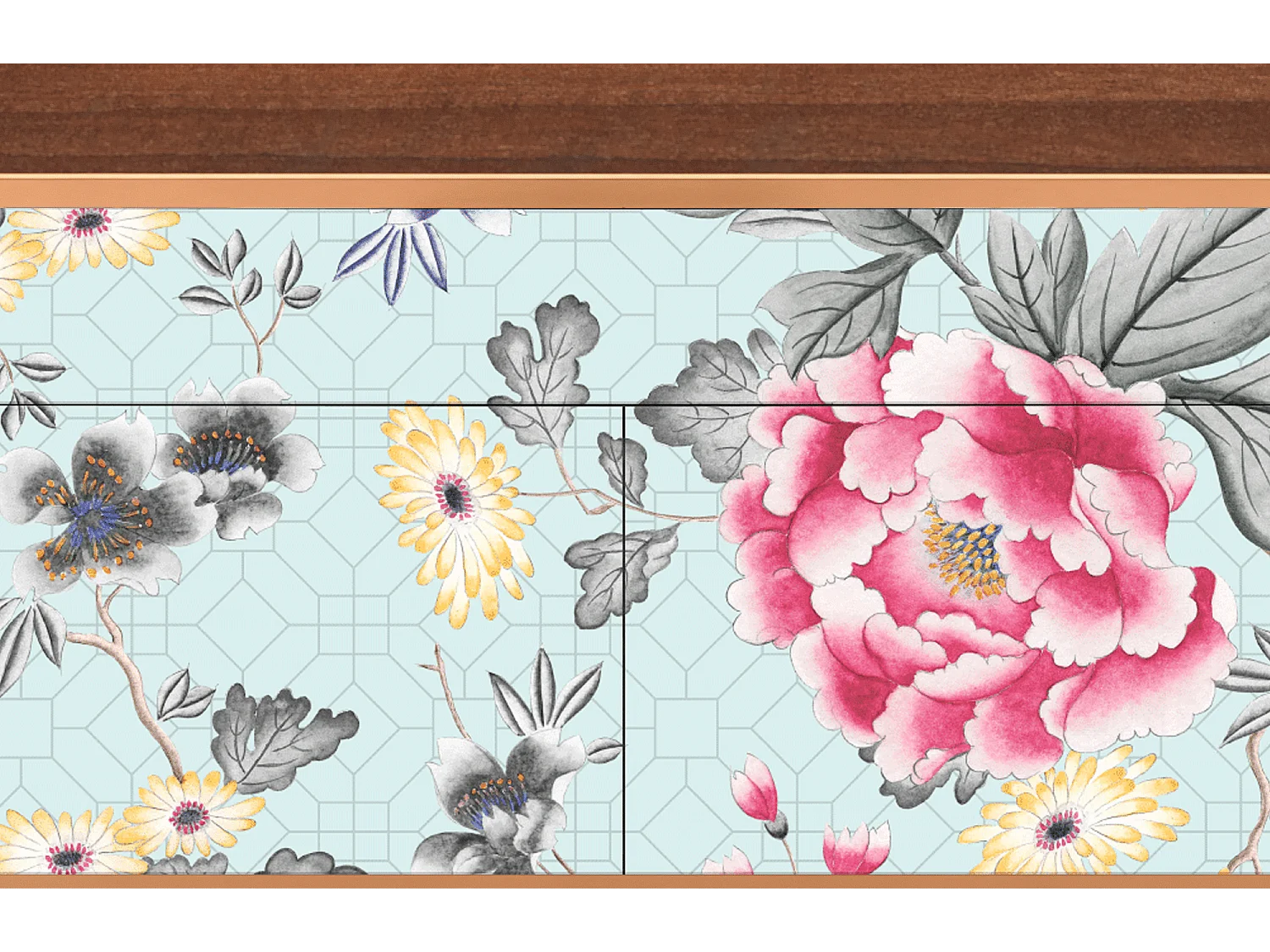 Credenza - 115x85x48 cm - BS4 - Sky Garden, Noce