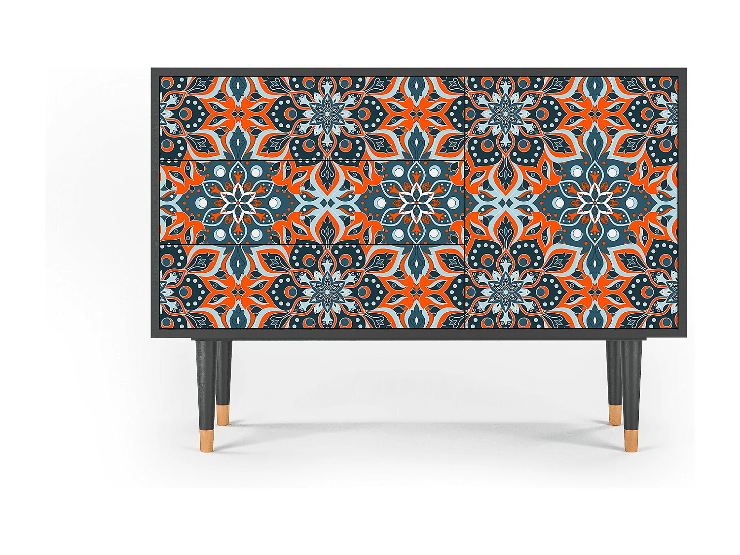 Aparador - 115х84х41 cm - S3 - Fire Beetle, Antracite