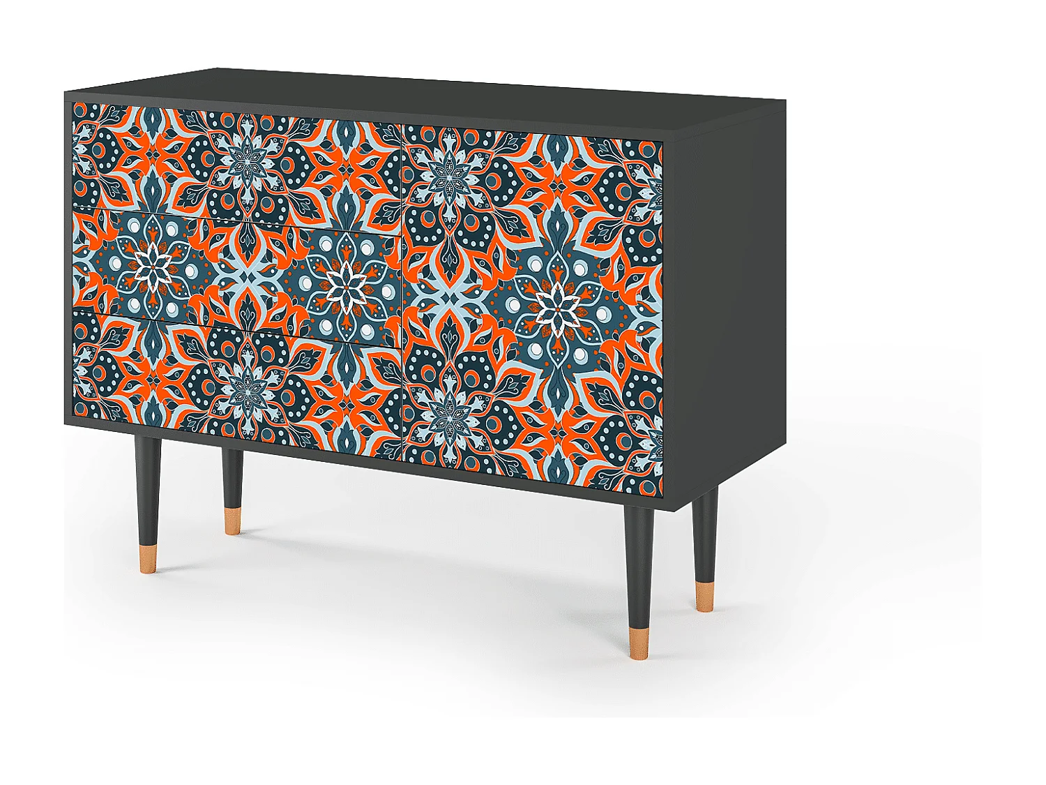 Aparador - 115х84х41 cm - S3 - Fire Beetle, Antracite