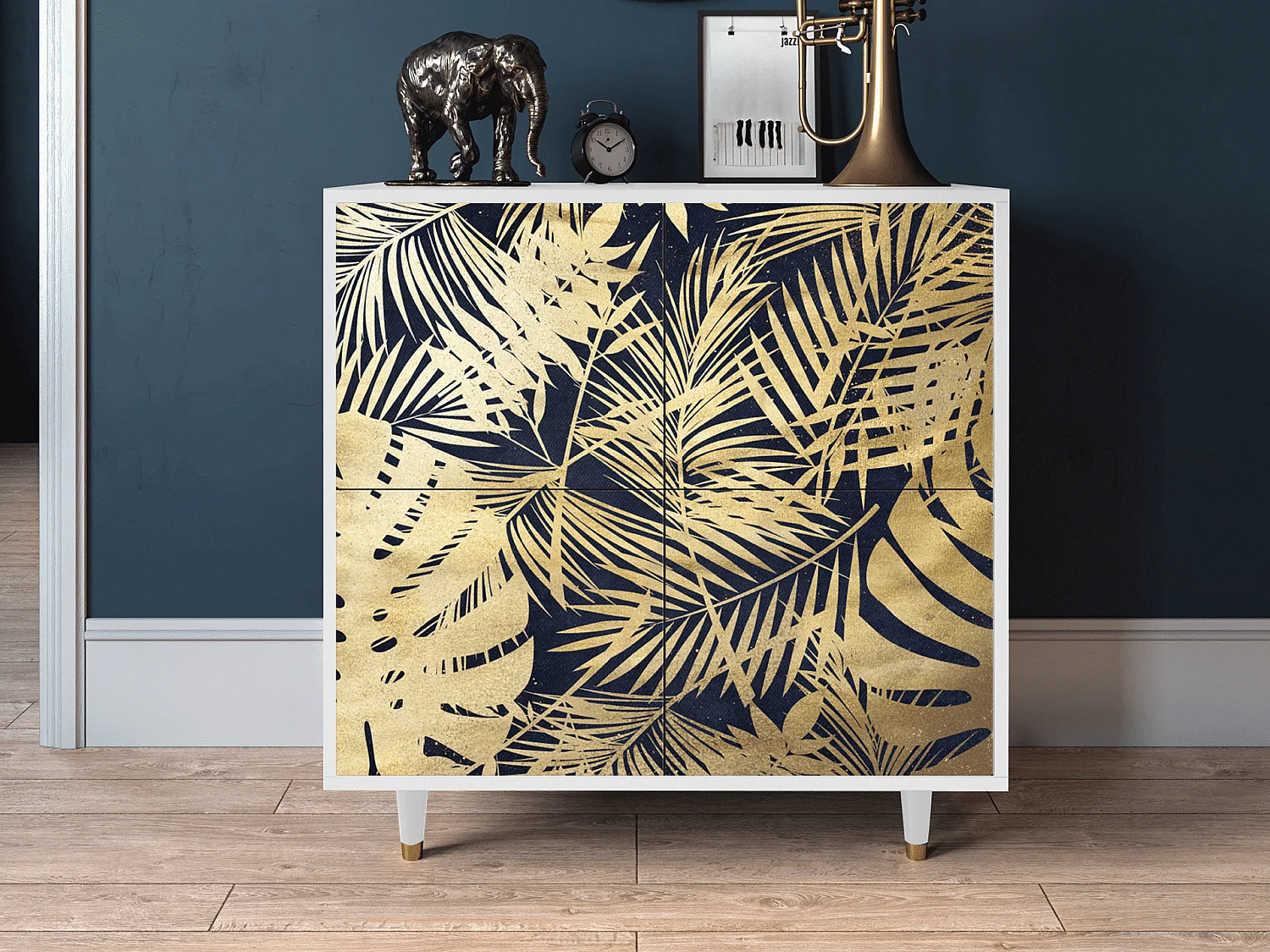 Aparador - 94x96x48 cm - BS3 - Jungle Vibes, Branco