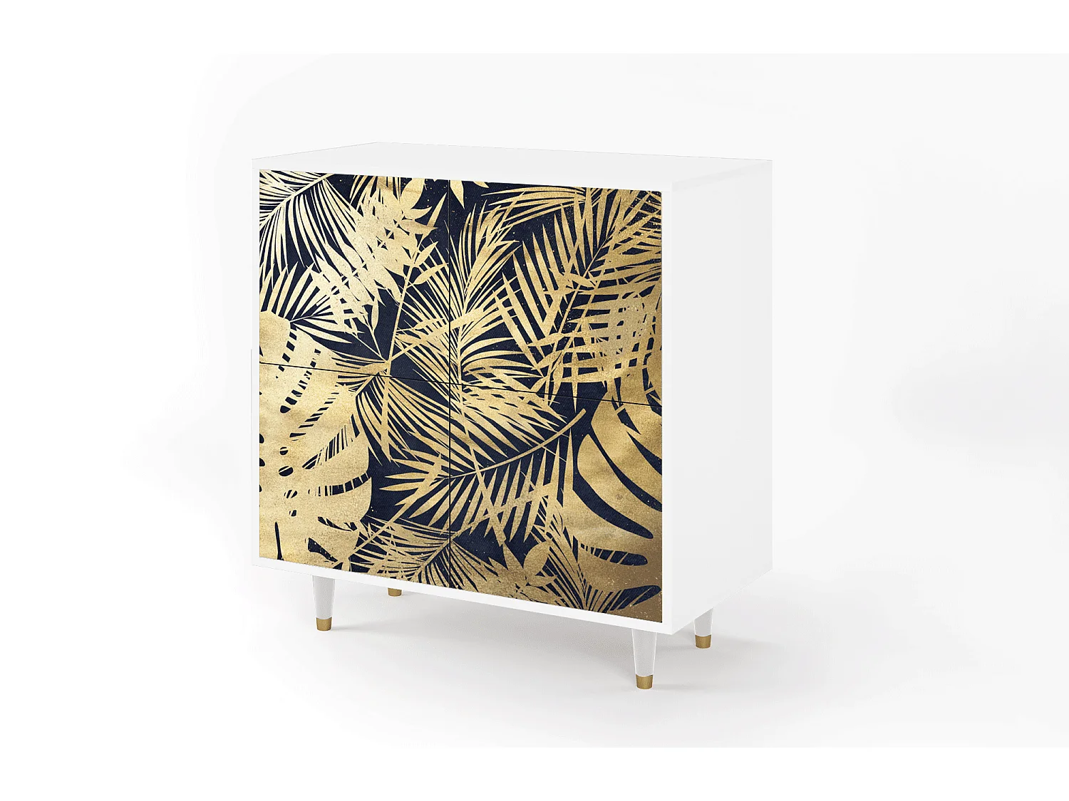 Credenza - 94x96x48 cm - BS3 - Jungle Vibes, Bianco