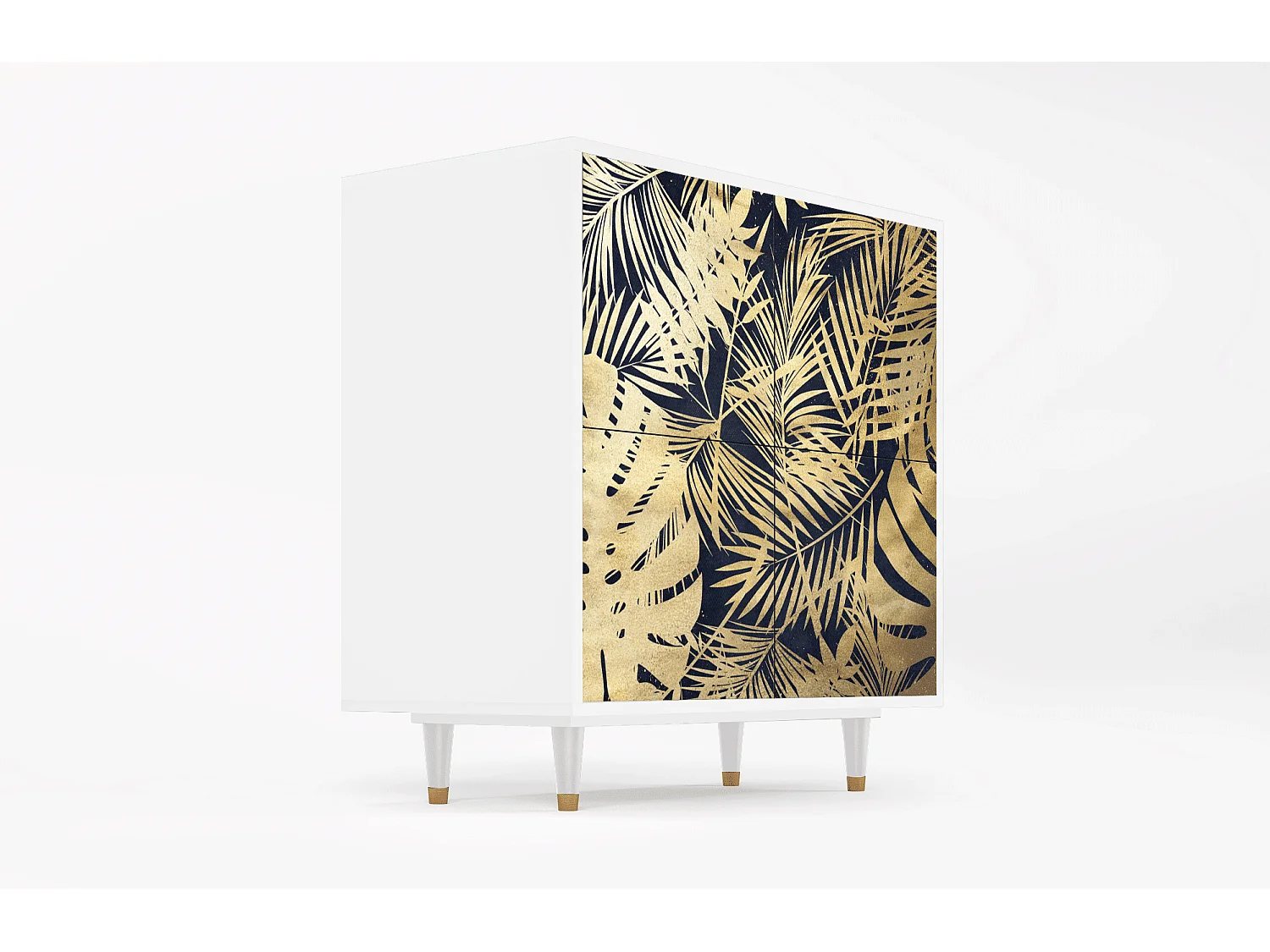 Credenza - 94x96x48 cm - BS3 - Jungle Vibes, Bianco