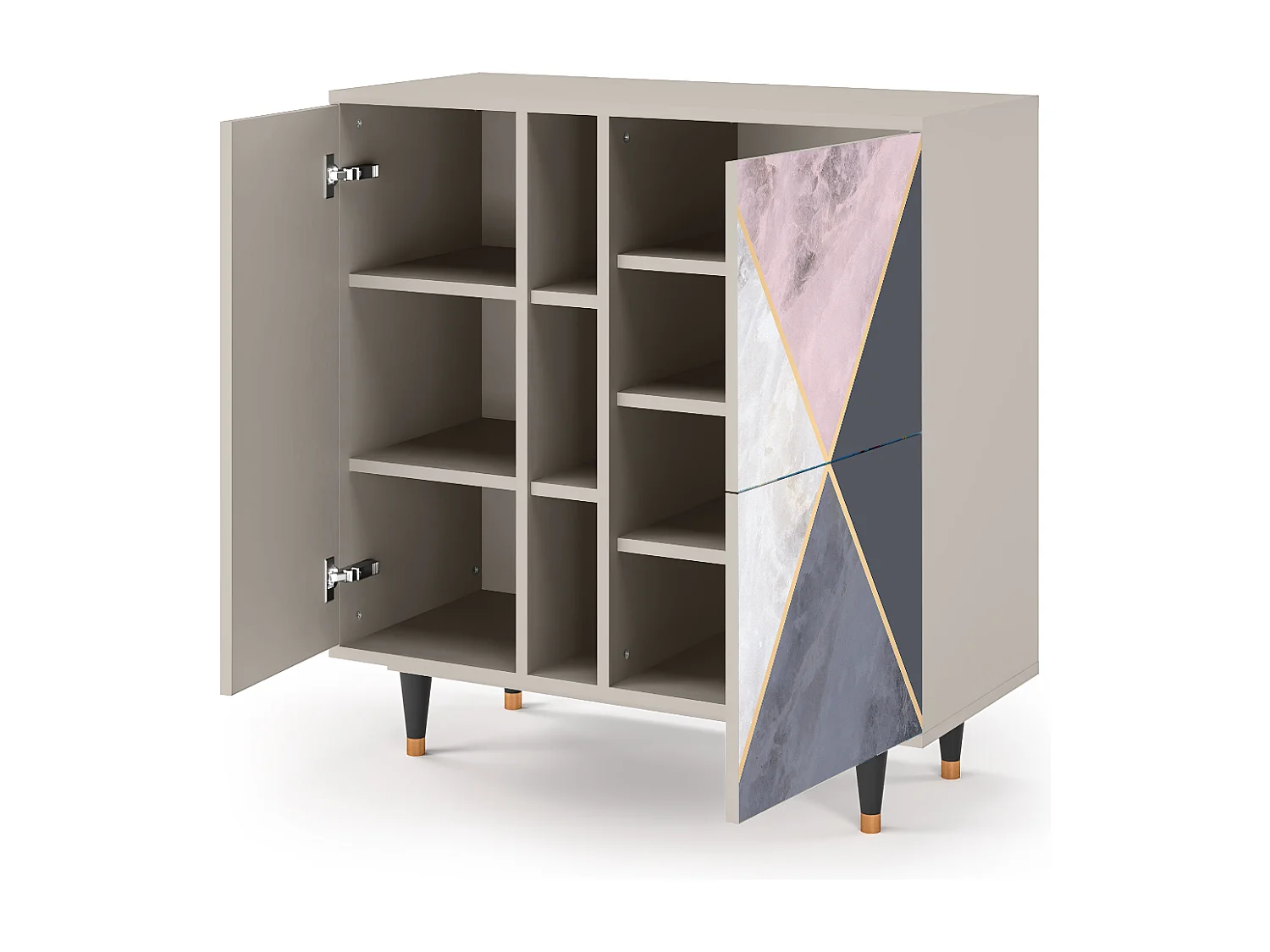 Buffet - 94х96х41 cm - BS5 - Ideal Harmony, Sable