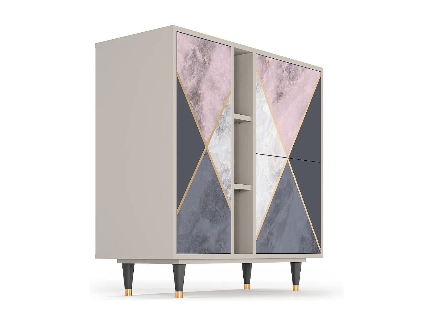 Buffet - 94х96х41 cm - BS5 - Ideal Harmony, Sable