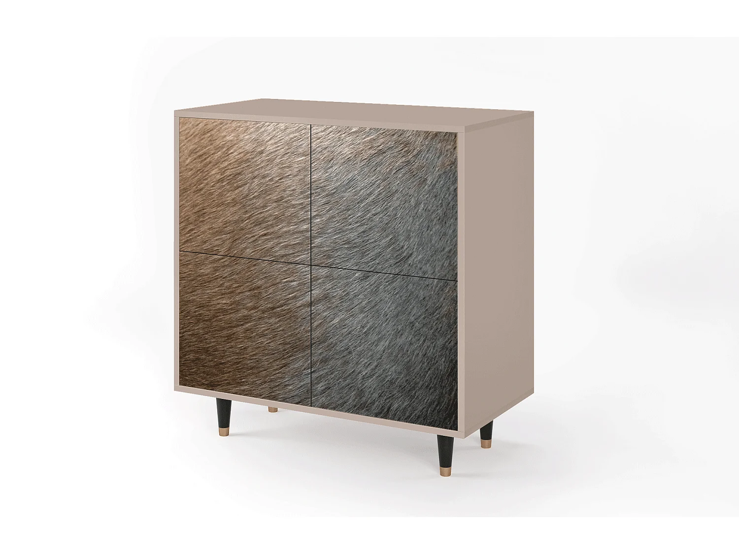 Dressoir - 94x96x48 cm - BS3 - Peanut Hair, Latte