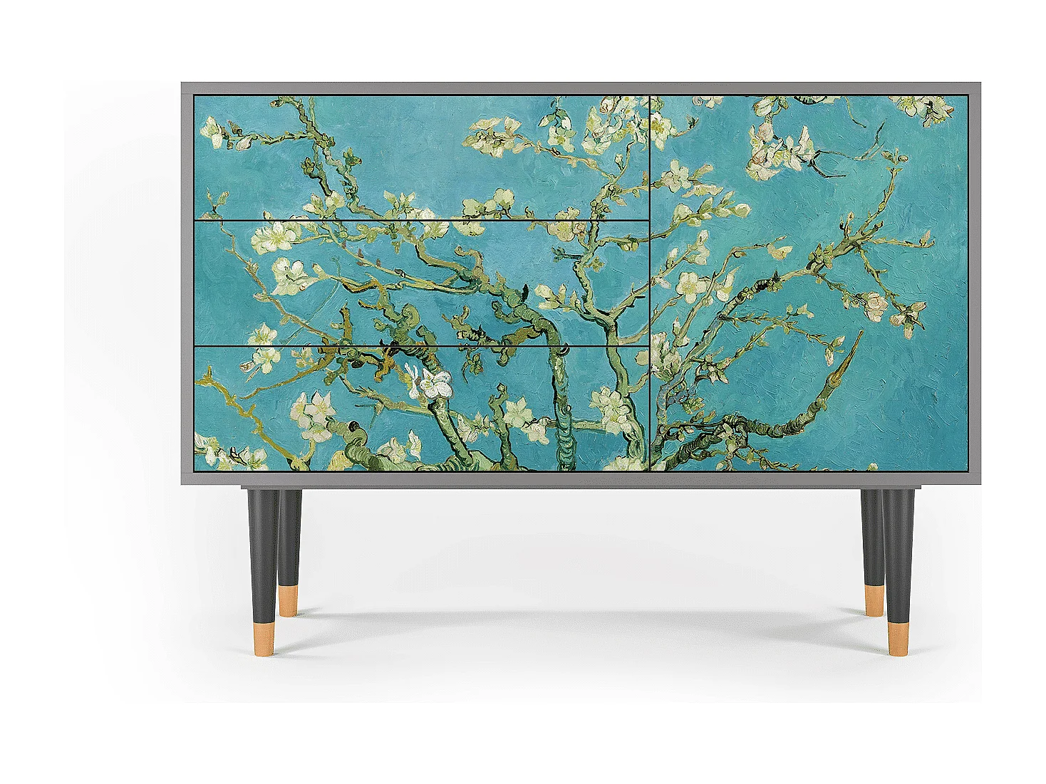 Buffet - 115х84х41 cm - S3 - Almond Blossom, Gris