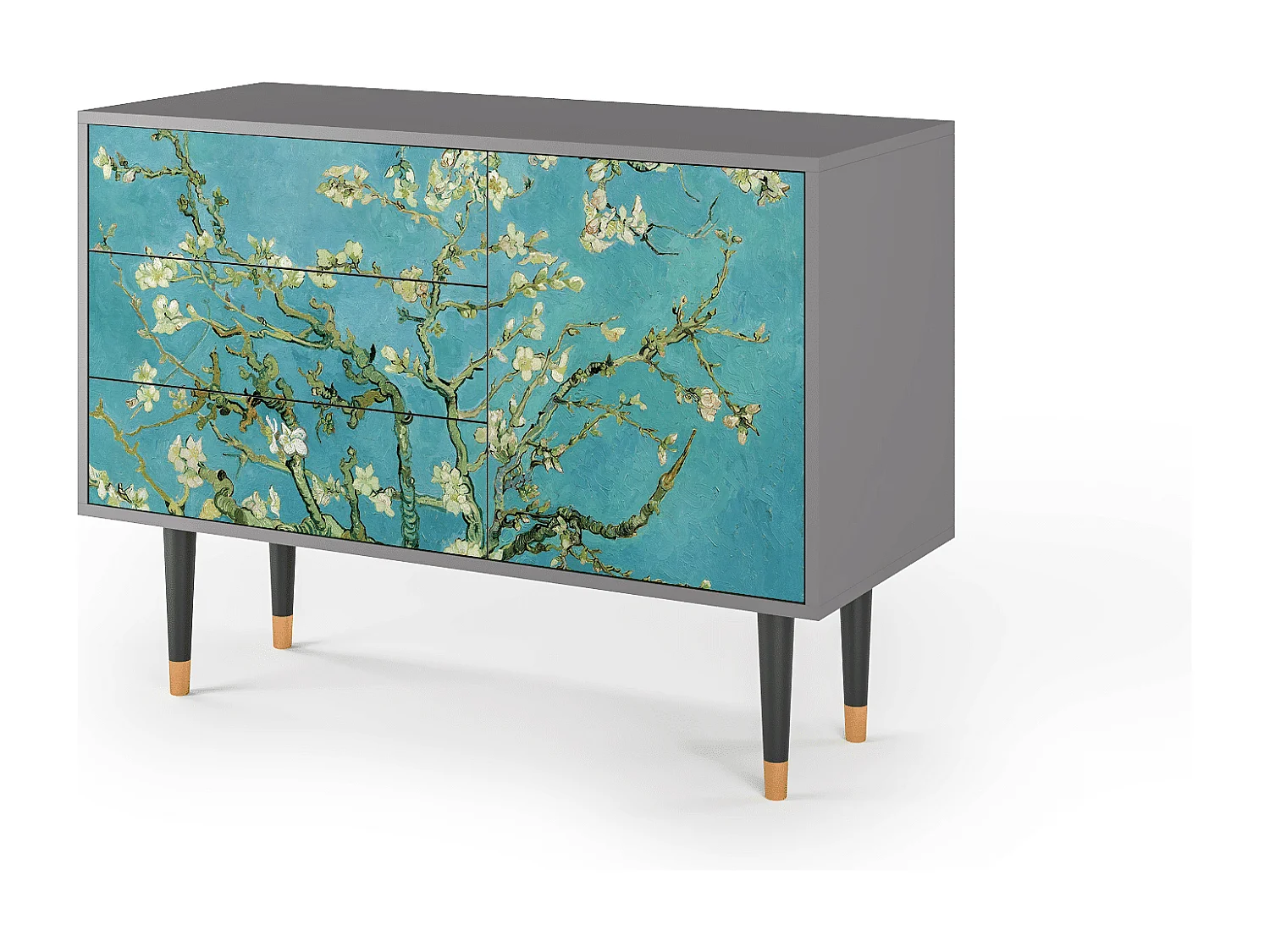 Buffet - 115х84х41 cm - S3 - Almond Blossom, Gris