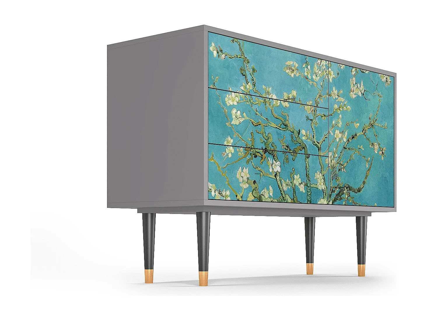 Buffet - 115х84х41 cm - S3 - Almond Blossom, Gris