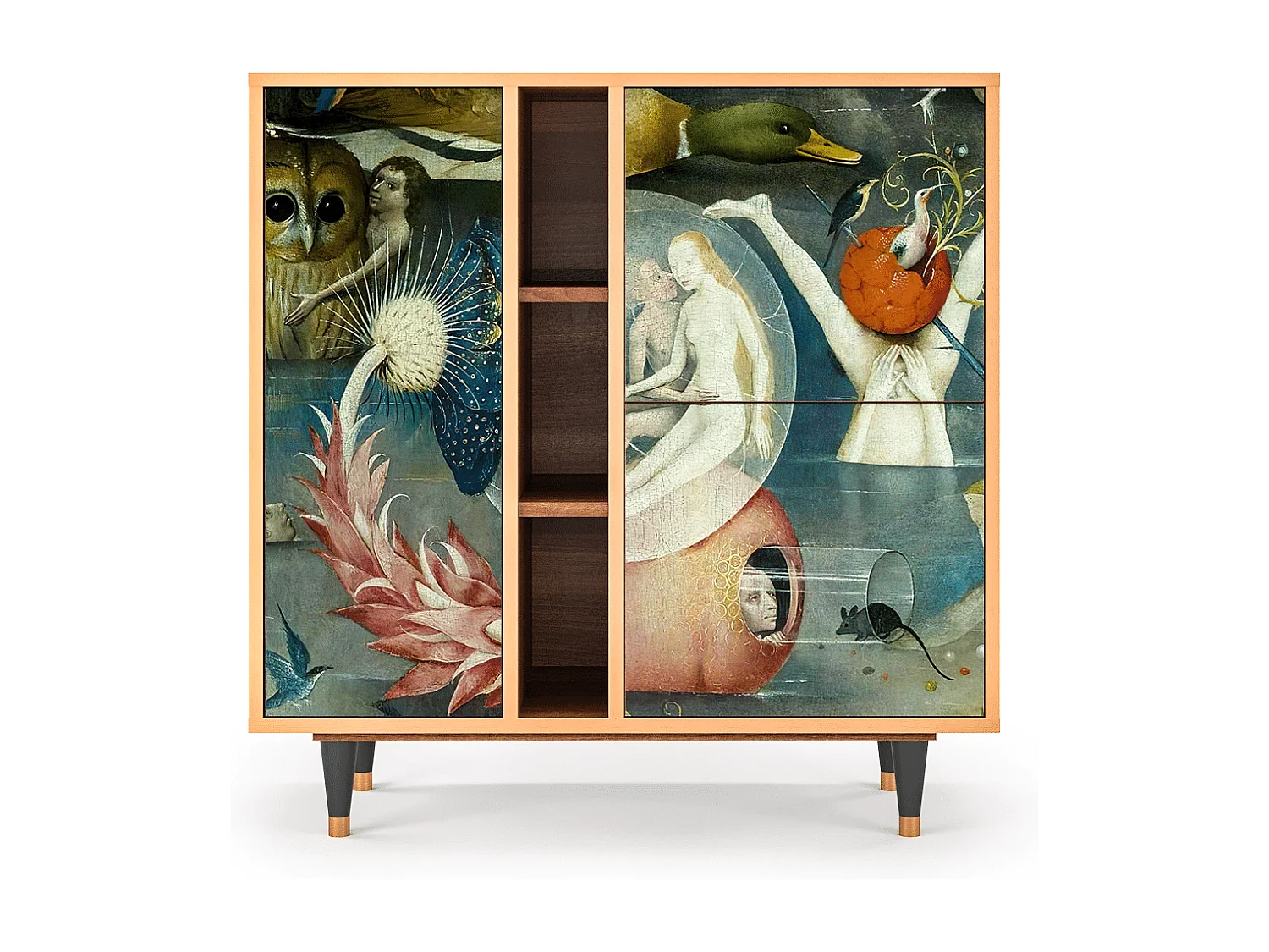 Kredens - 94х96х41 cm - BS5 - The Garden Of by Bosch, Orzech