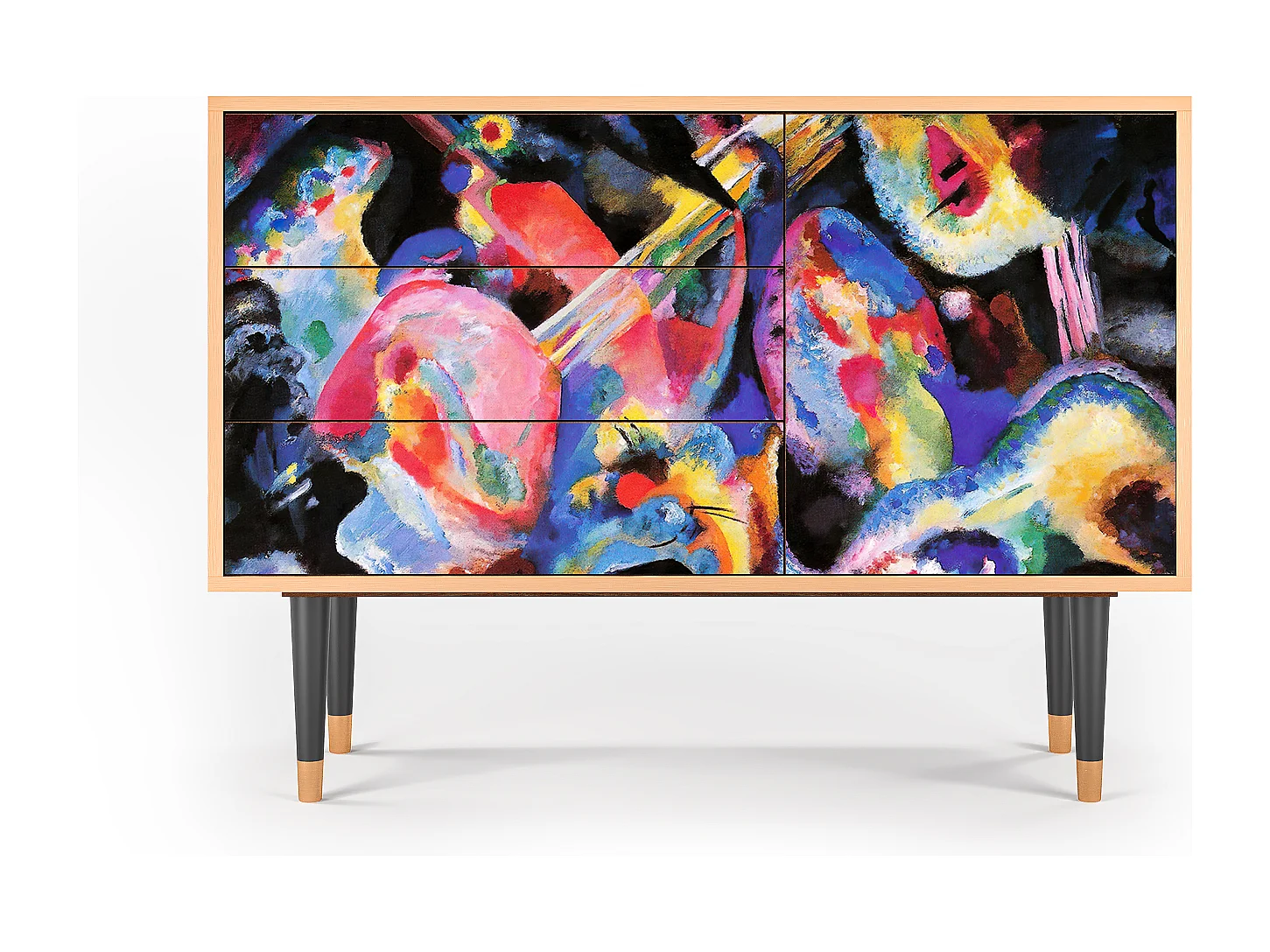 Buffet - 115х84х41 cm - S3 - Kandinsky, Noyer