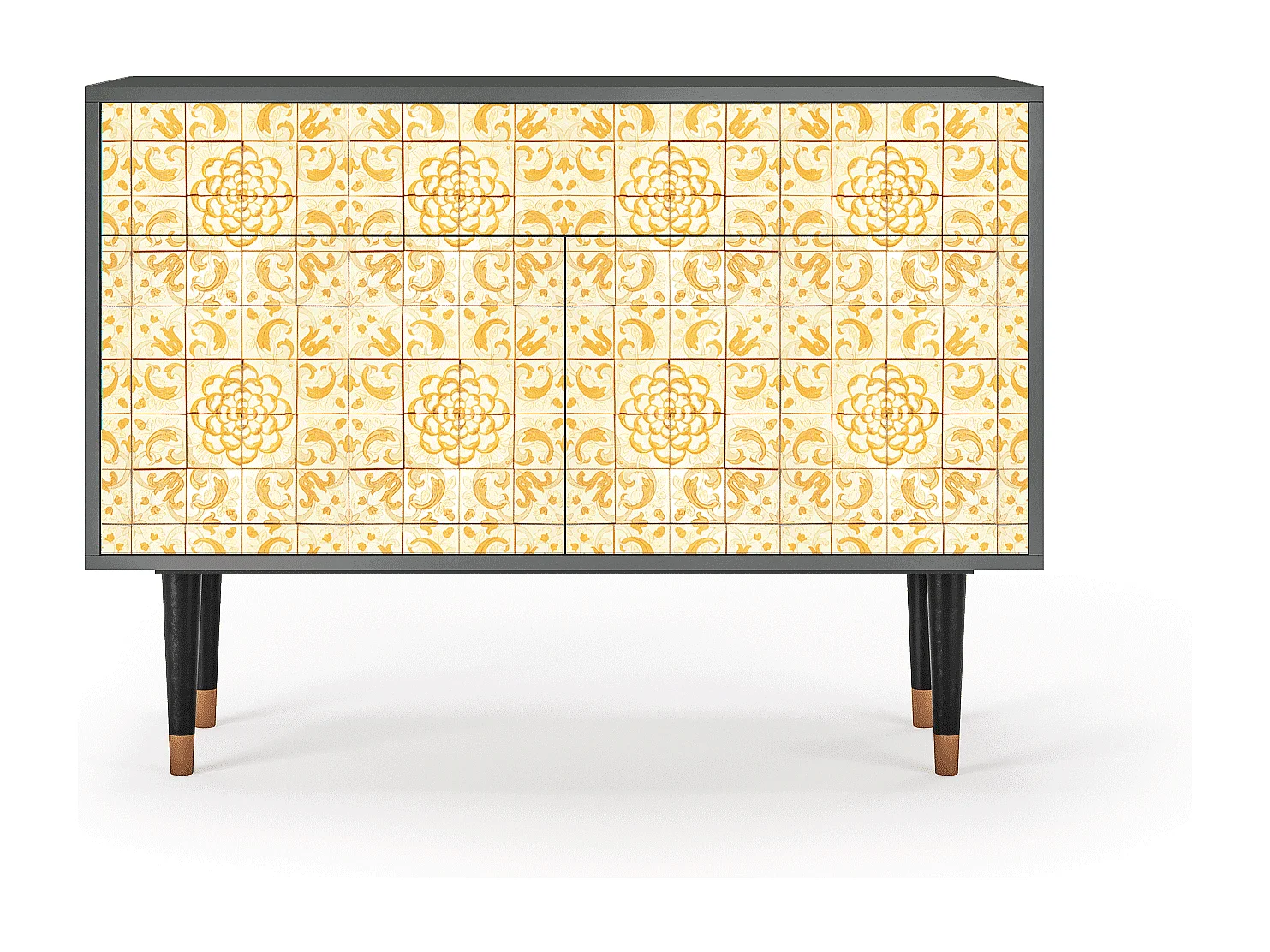 Buffet - 115x85x48 cm - BS4 - Sunshiny Tile, Anthracite