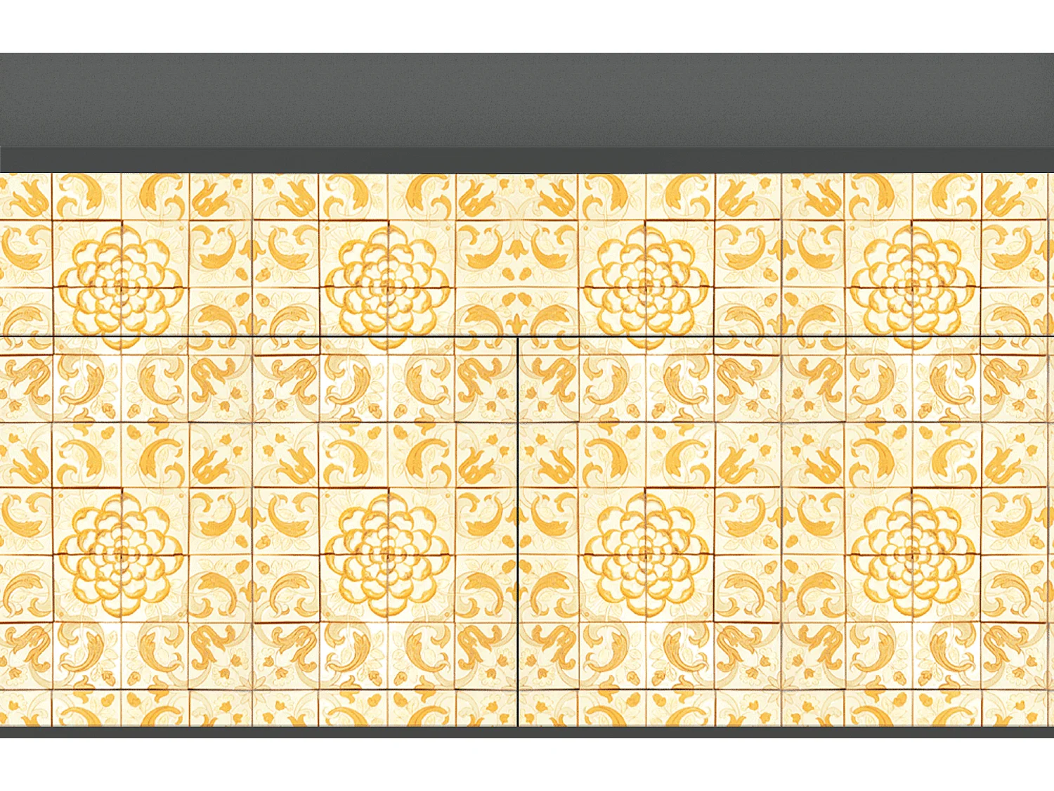 Buffet - 115x85x48 cm - BS4 - Sunshiny Tile, Anthracite