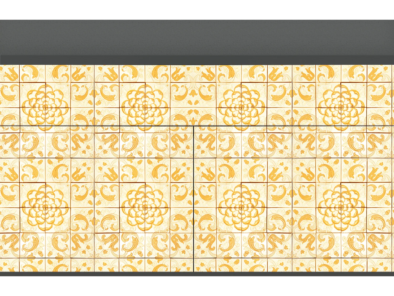 Buffet - 115x85x48 cm - BS4 - Sunshiny Tile, Anthracite