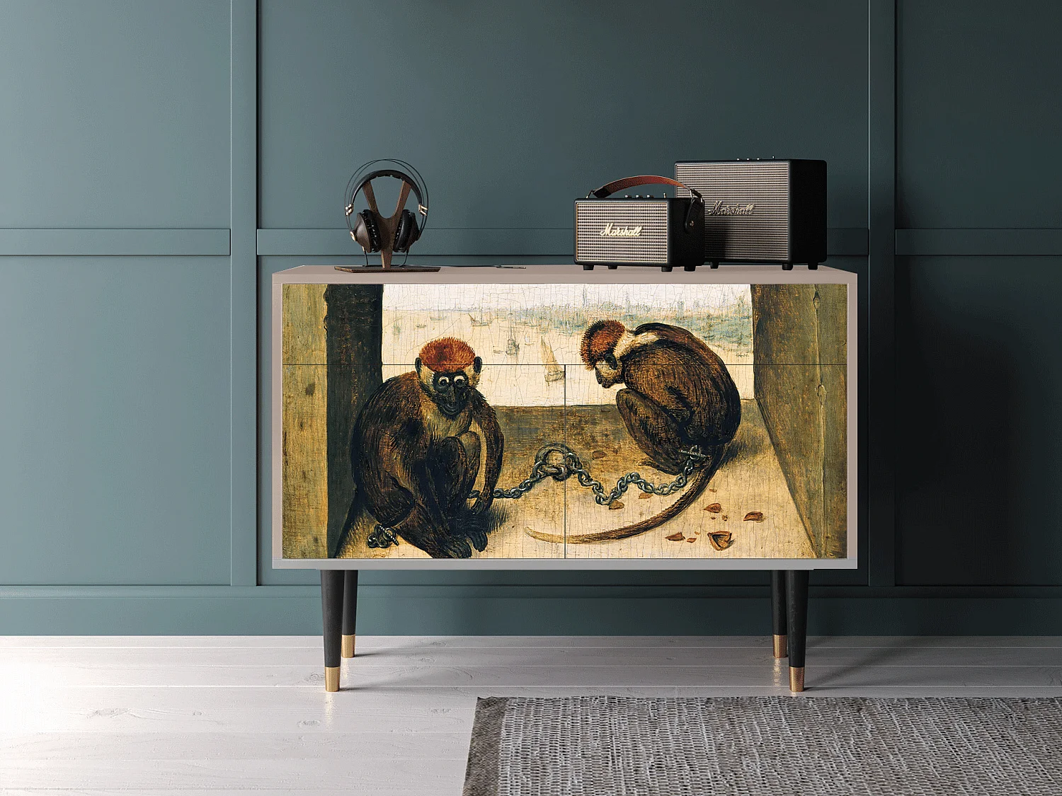 Aparador - 115x85x48 cm - BS4 - Two Monkeys, Latte