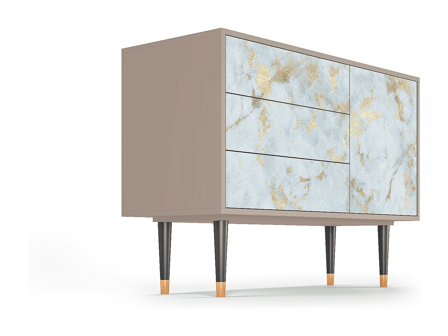 Credenza - 115х84х41 cm - S3 - Golden Waves, Latte