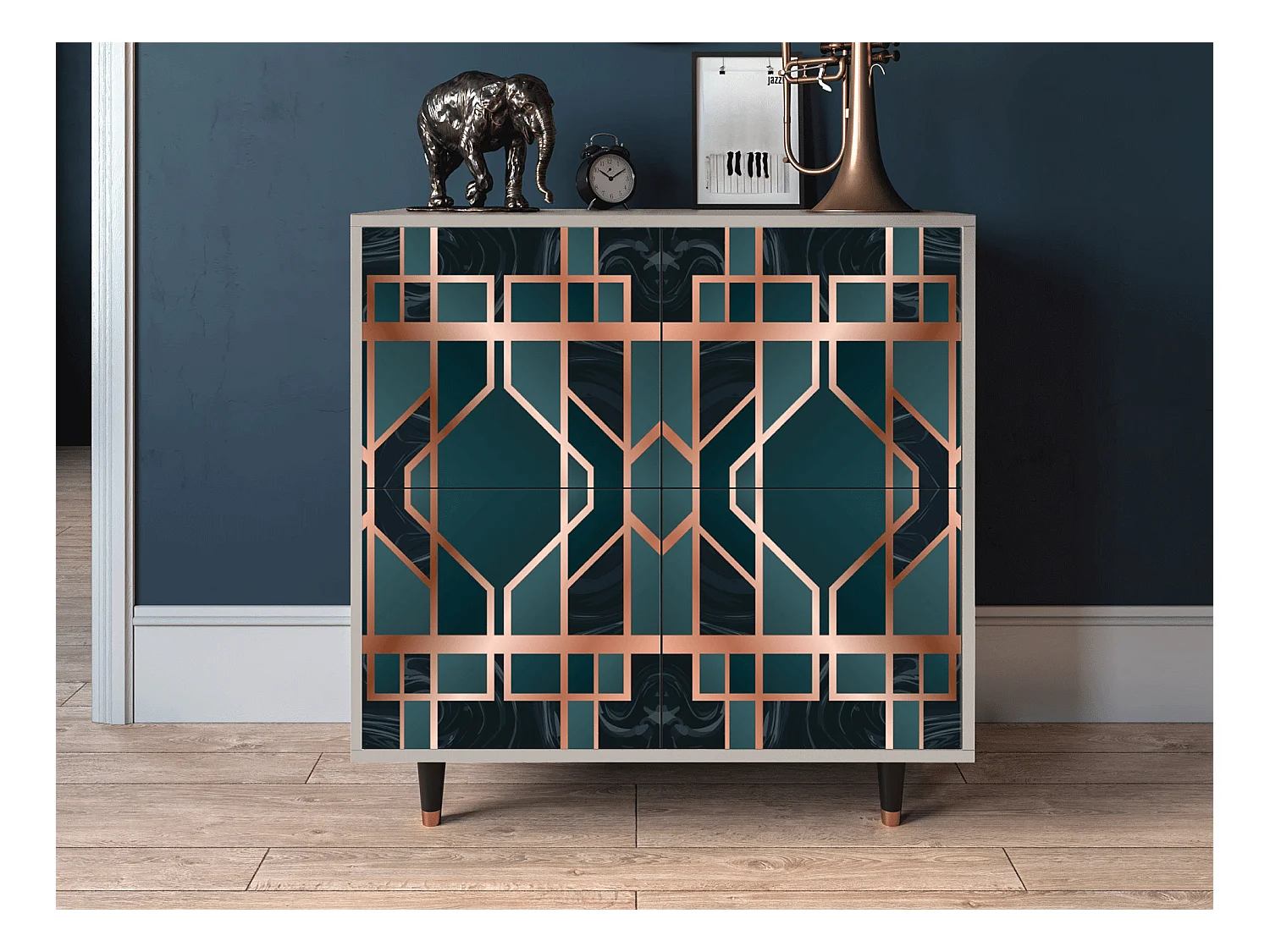 Buffet - 94x96x48 cm - BS3 - Emerald Metro, Sable