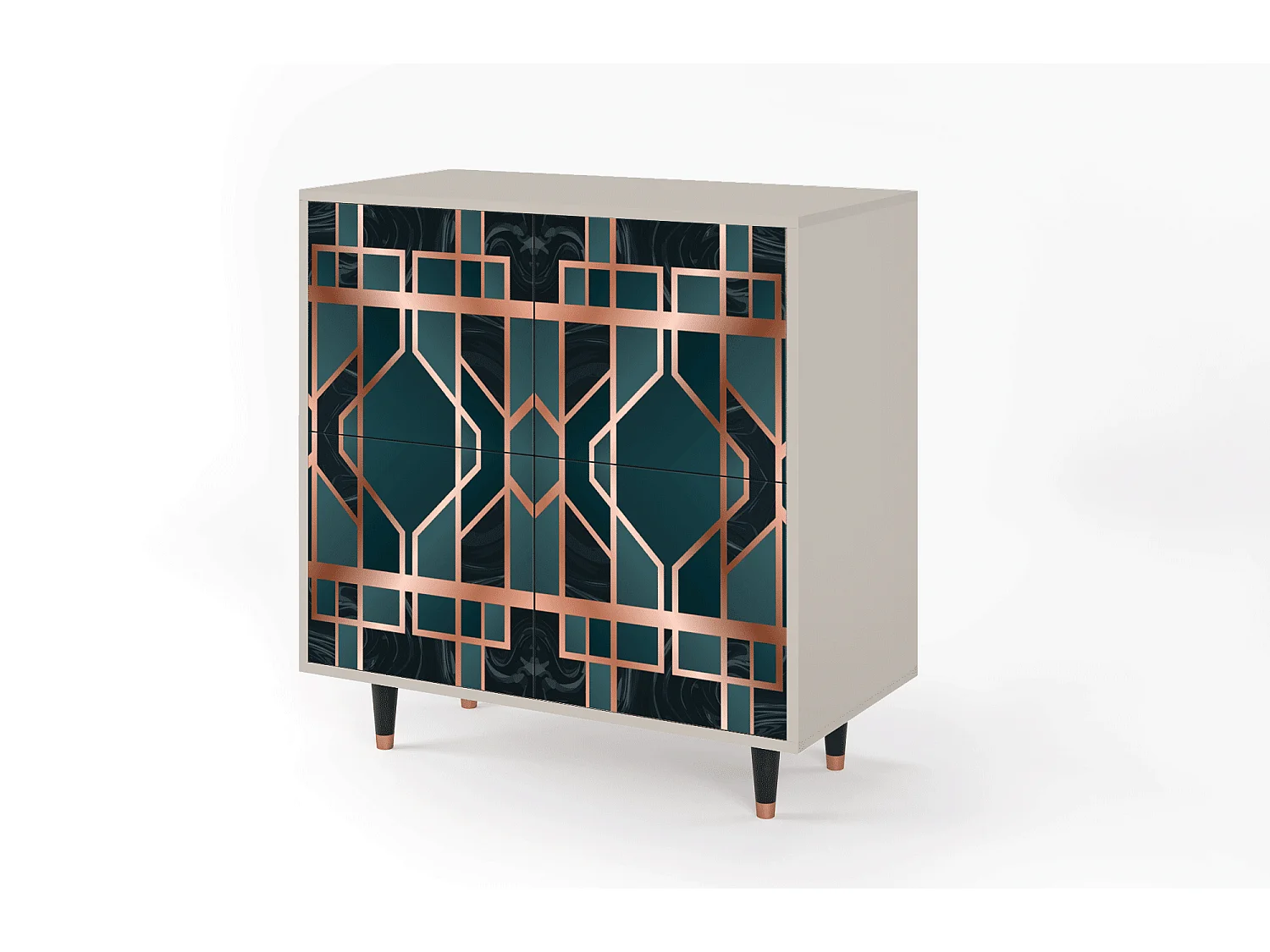 Sideboard - 94x96x48 cm - BS3 - Emerald Metro, Sand