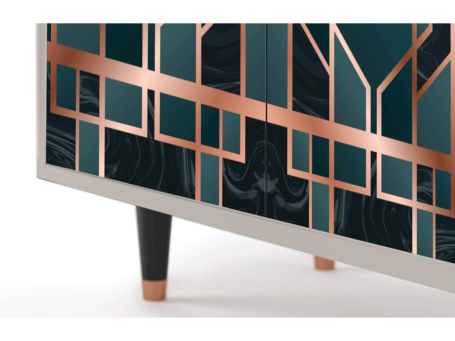 Sideboard - 94x96x48 cm - BS3 - Emerald Metro, Sand